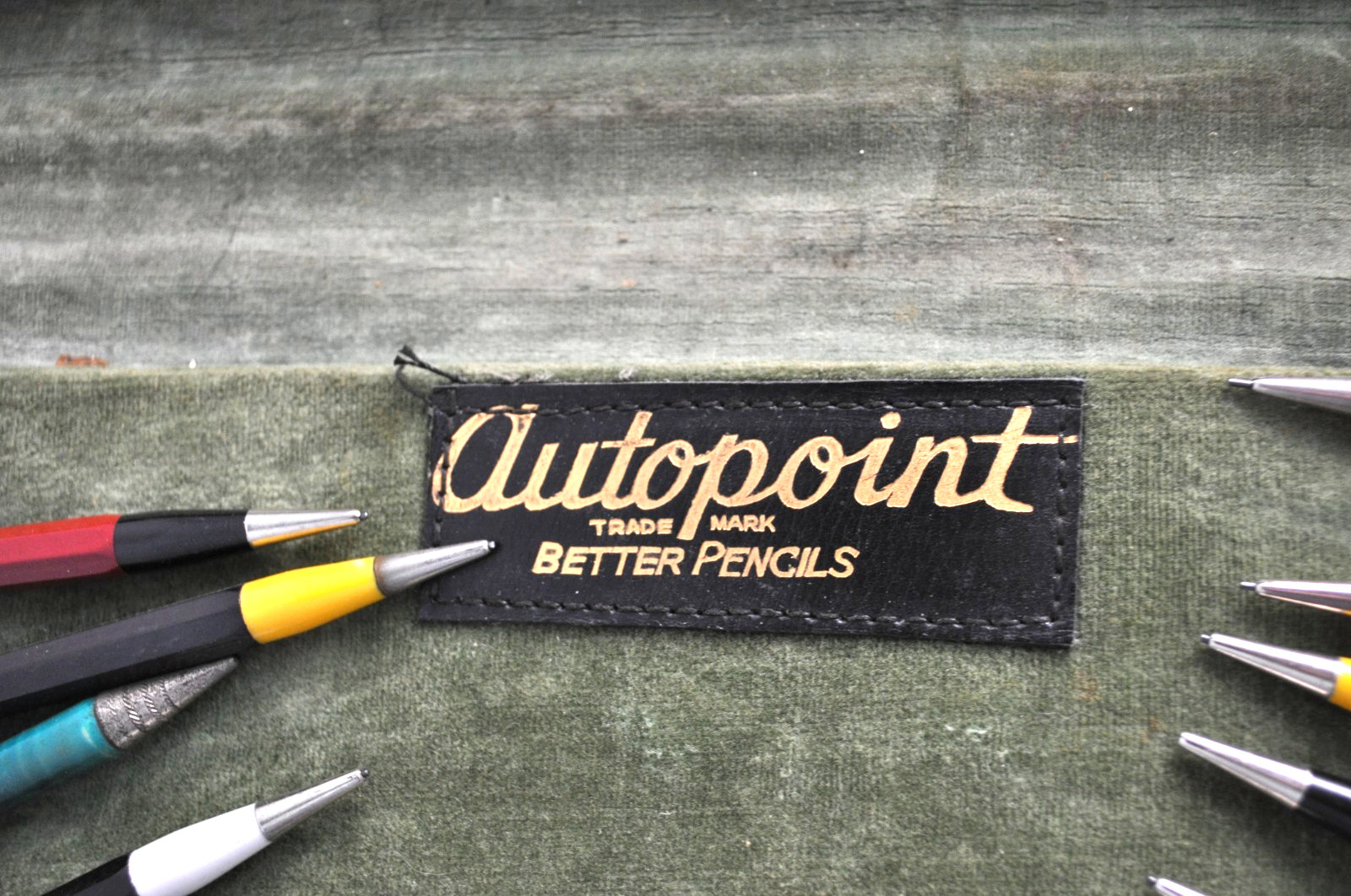 Lot of 75+ Autopoint Mechanical Pencils Gulf Mobil Napa Farm Salesman Sample
