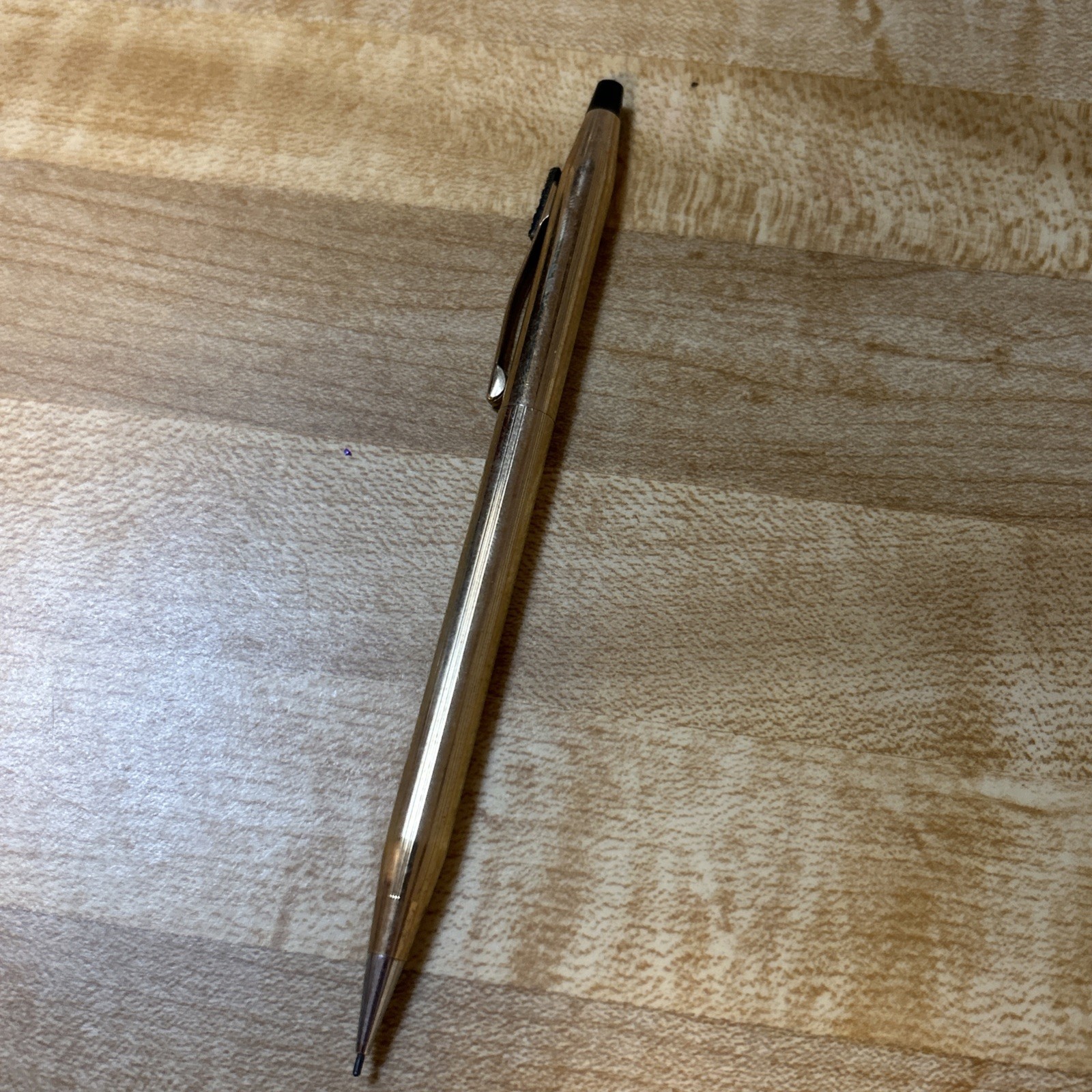 VTG Cross 10k Gold Filled Mechanical Pencil Twist Electroplated Siemens Logo Wks