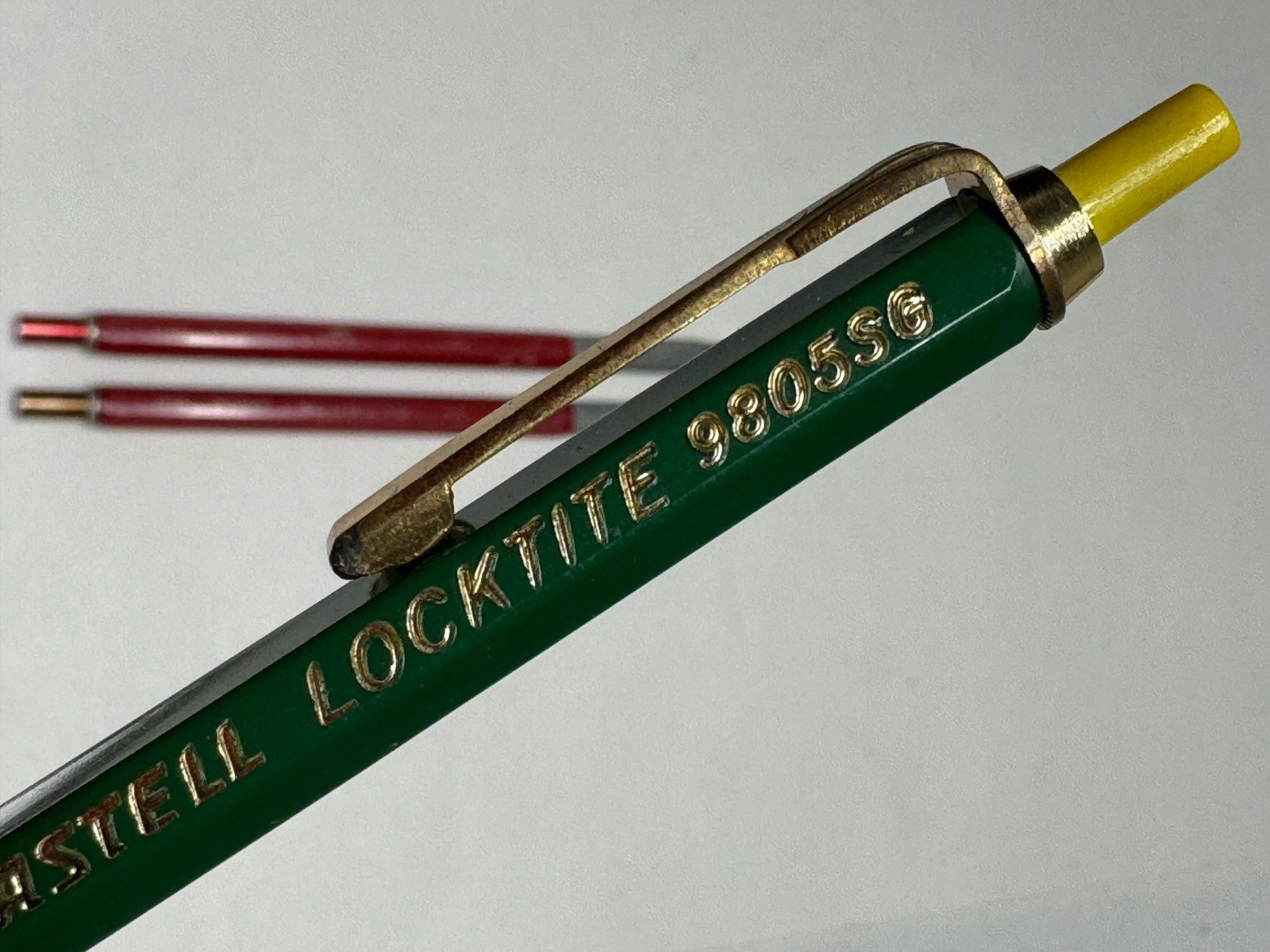 3 VTG Castell Locktite 9805SG & Kohinoor Adapto 5611 Leadholder Clutch Pen Lot