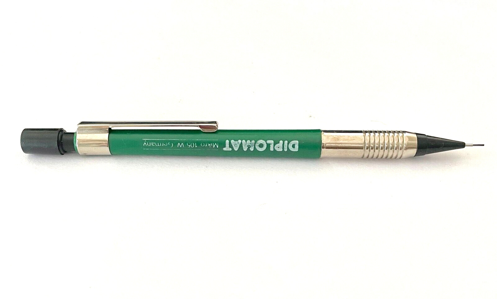 VINTAGE DIPLOMAT MIKRO 105 MECHANICAL PENCIL , 0.5 mm LEAD , WEST GERMANY