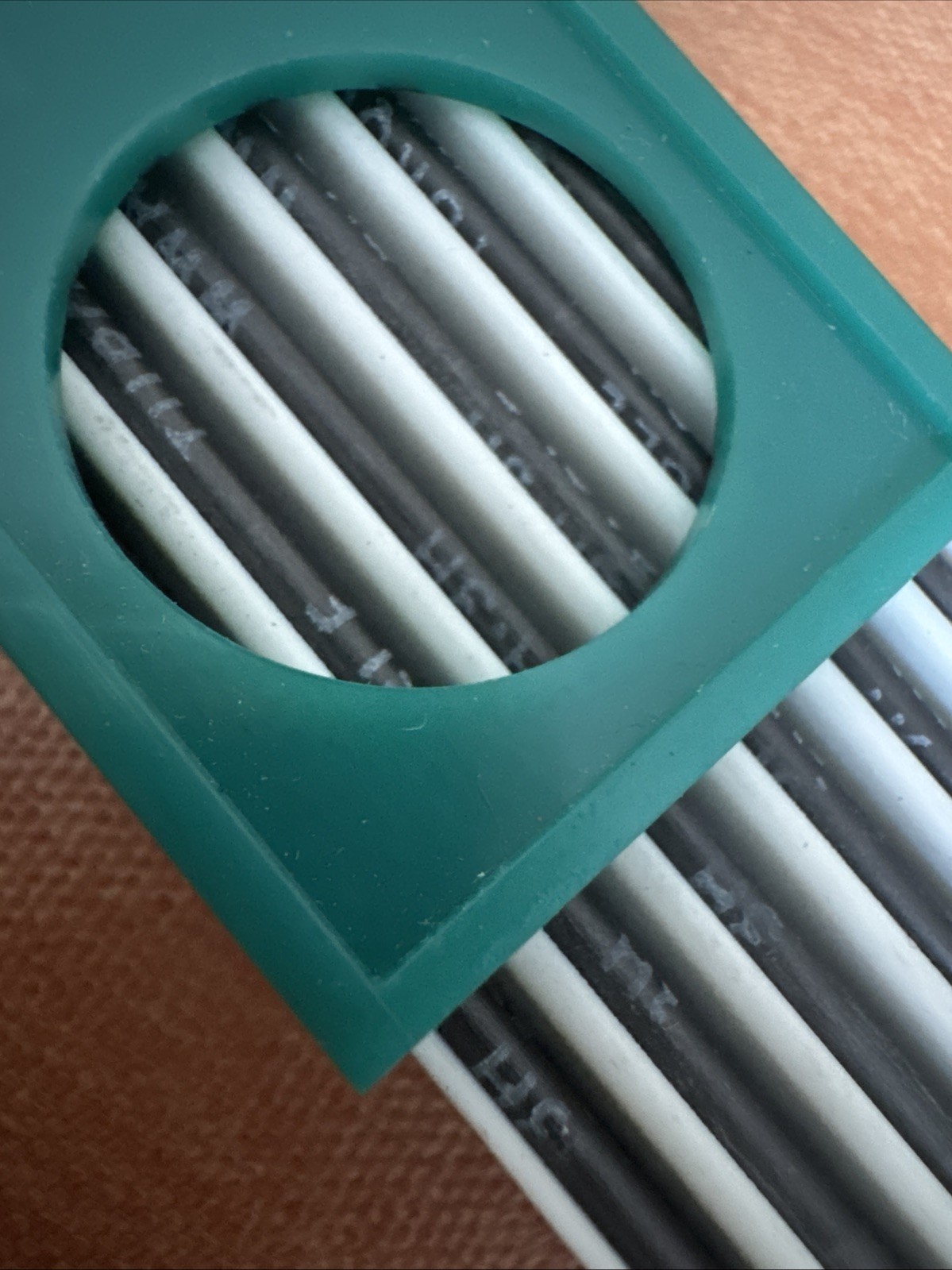 Vintage Berol Turquoise Eagle Drawing Leads 2375 3H 6 Dozen