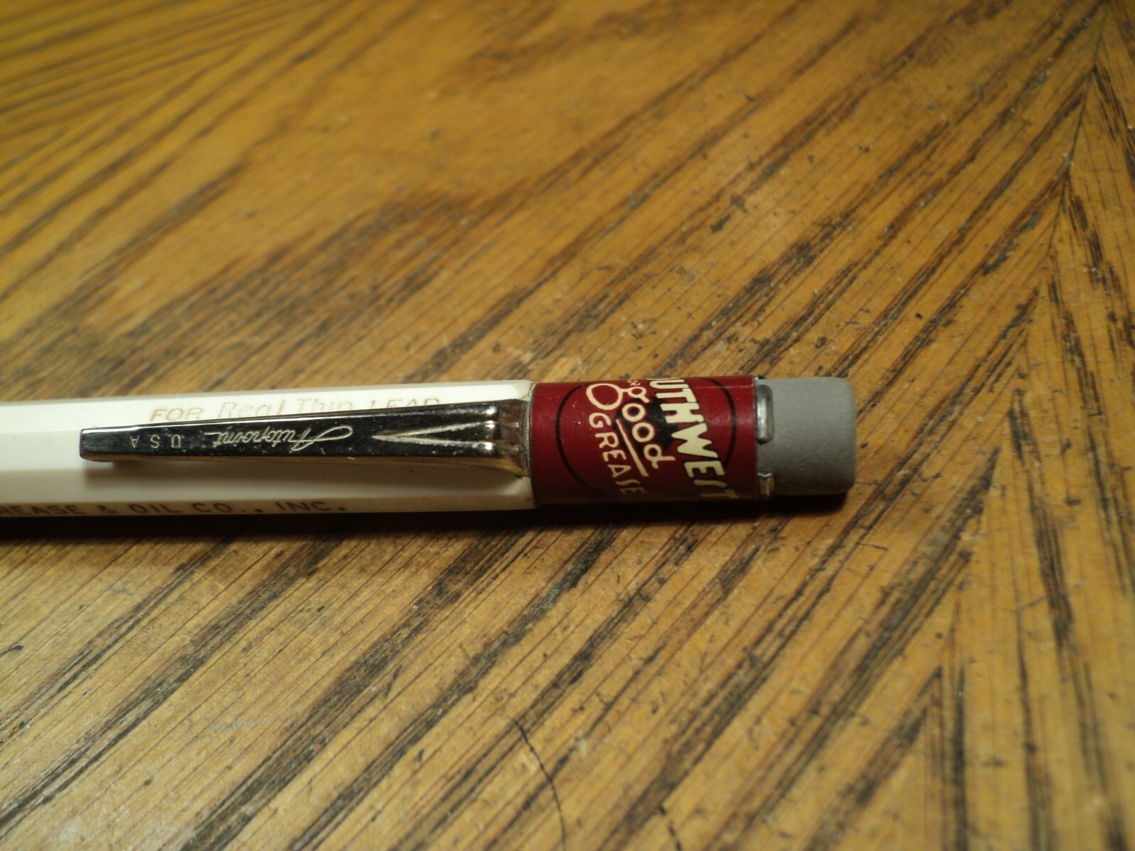 Vintage Autopoint Mechanical Pencil Southwest Grease & Oil Co 5-5/8″ Long USA B