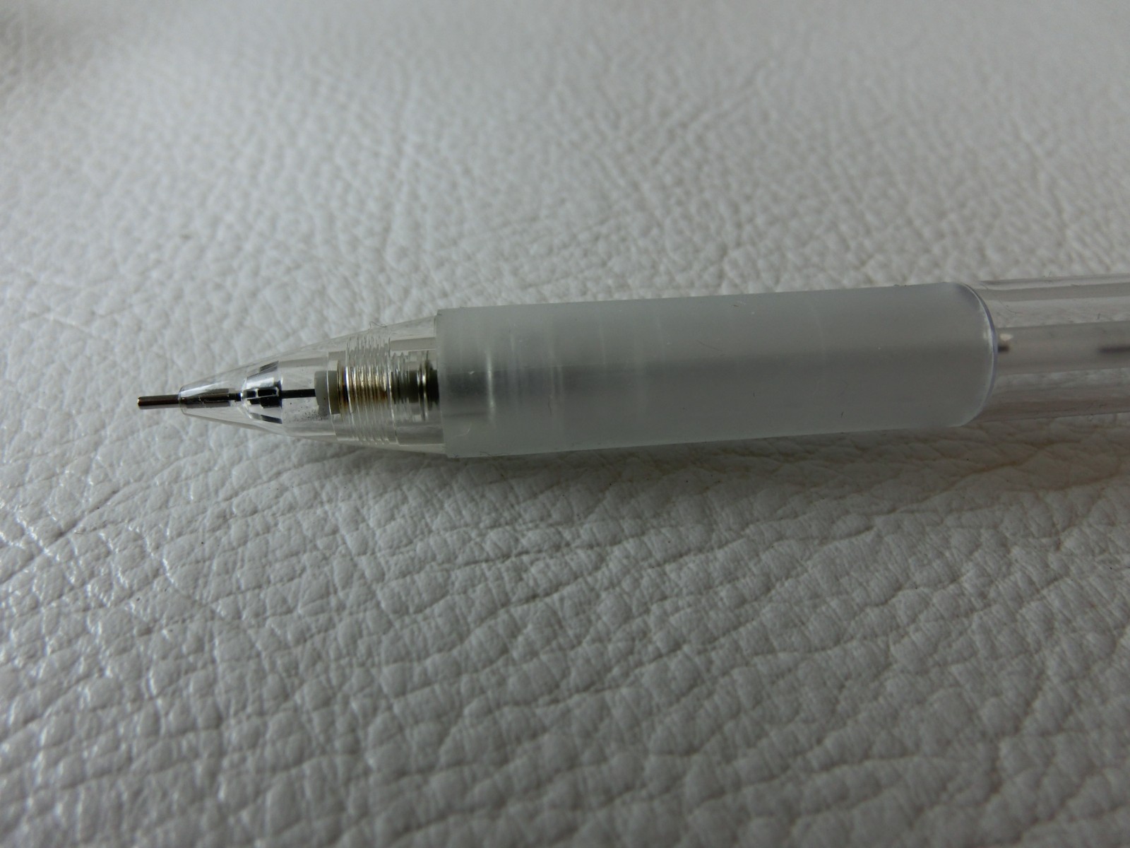 MUJI Mechanical Pencil 0.5mm HB Clear Made in Japan Smooth Writing Minimalist