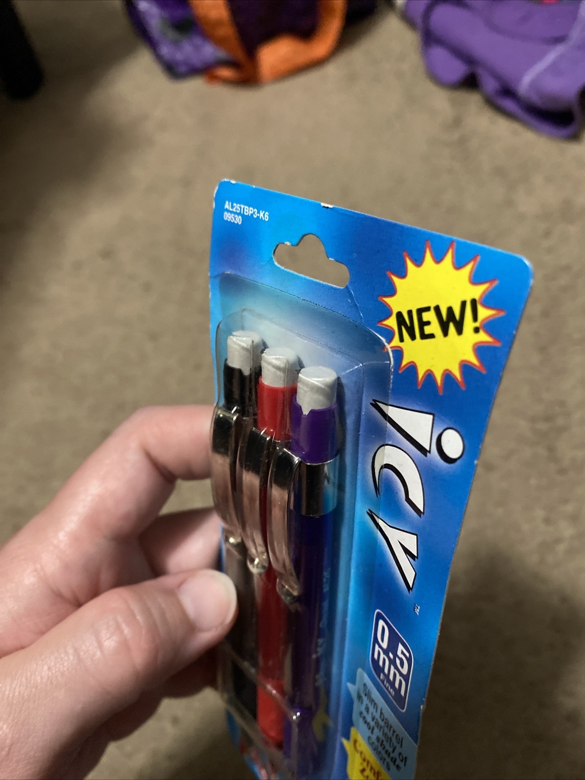 Pentel ICY 0.5mm Automatic Pencils 3 Pack AL-25 NEW