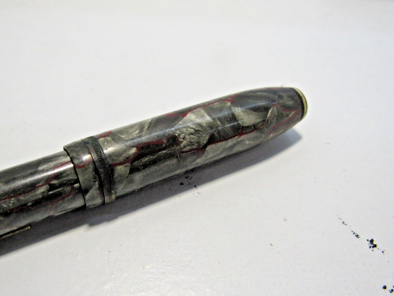 Vintage Wearever Pen and Mechanical Pencil Set Multicolor Celluloid As Is -A9