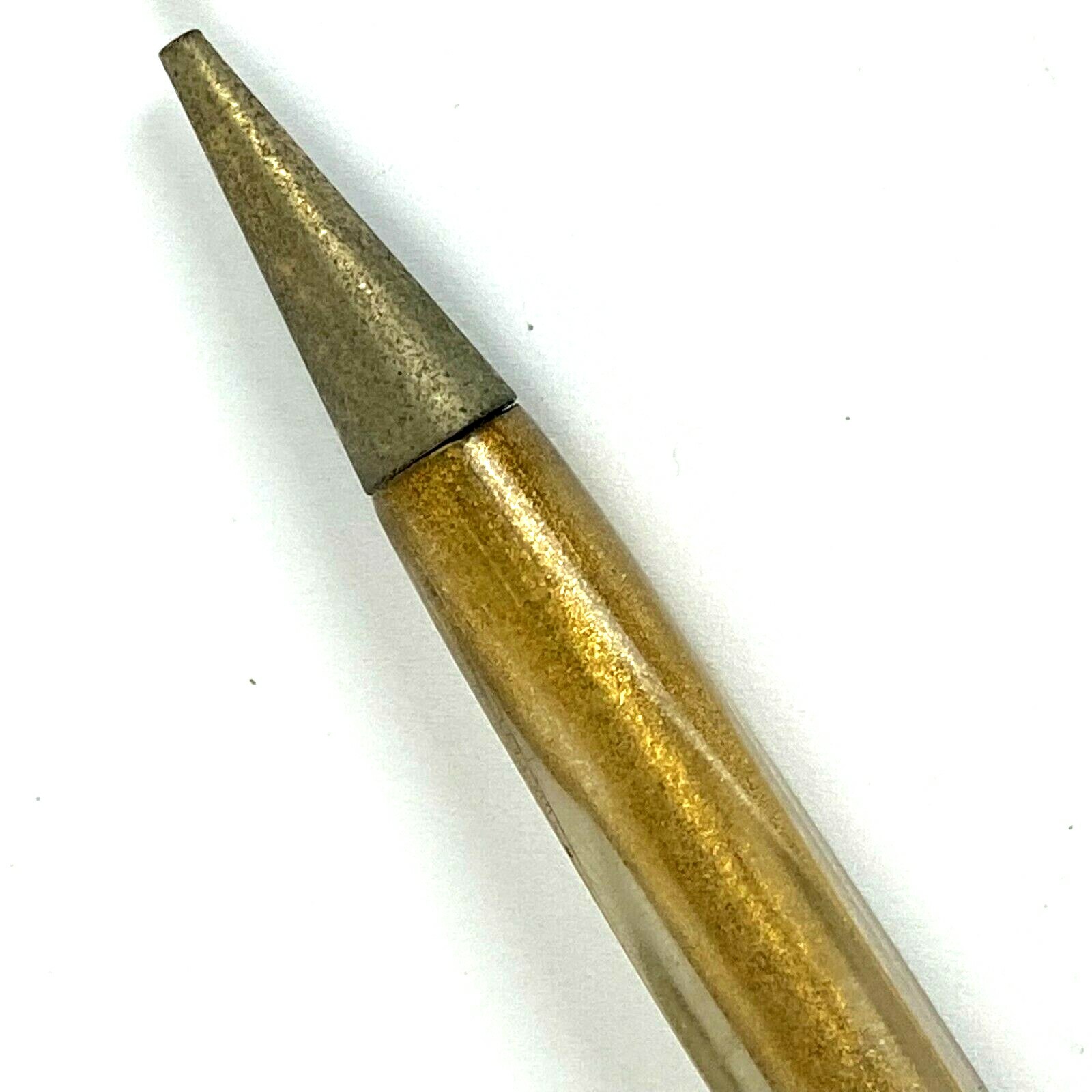 Jaffee Cotton Lucite Mechanical Pencil HA-WI-AN Square Advertising 1949 Vintage