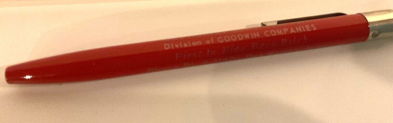 Vintage Scripto Graphite Pencil DesMoines Clay Co. Goodwin Co.