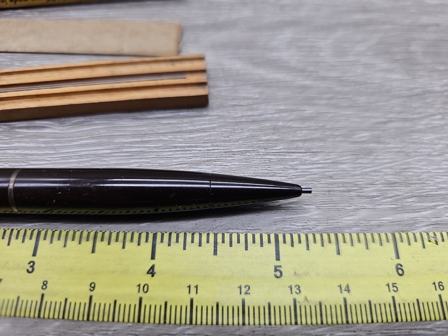 Vintage Eversharp Skyline Repeater Clutch Mechanical Pencil Scripto Lead Package