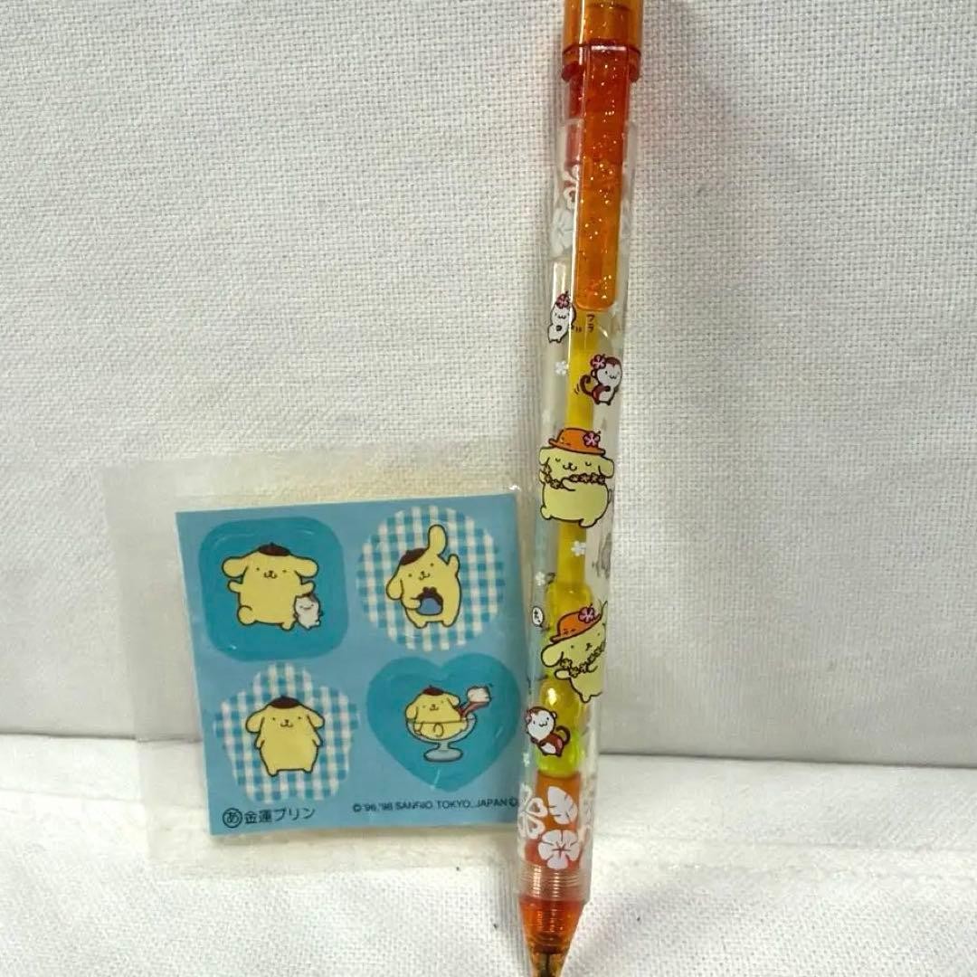 Super rare✨Pompompurin Mascot Mechanical Pencil Heisei Retro Sanrio