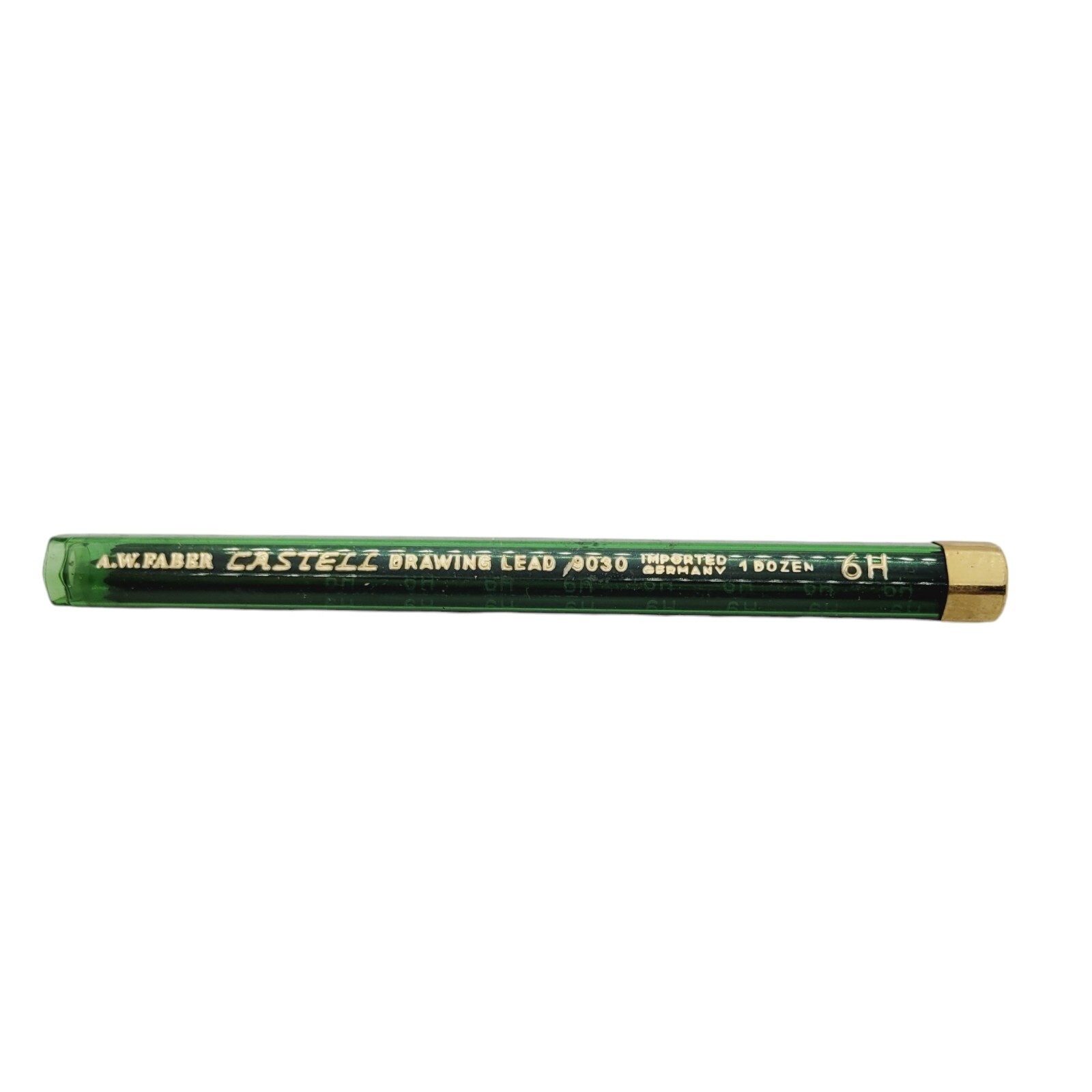 AW Faber Castell Drawing #9030 Refill Lead Germany 10 Full leads 6″ High