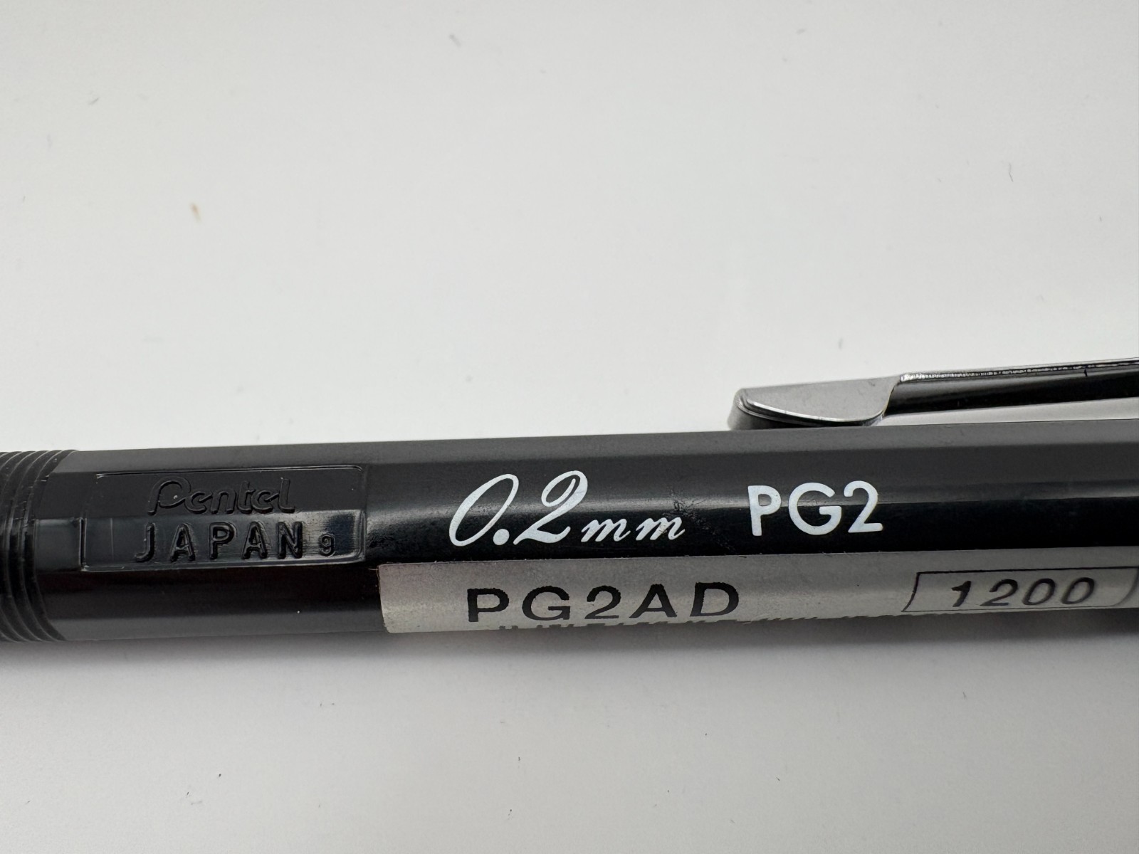 Pentel GRAPH PG2 0.2mm Drafting Pencil HB Grade Discontinued Vintage Japan Unuse