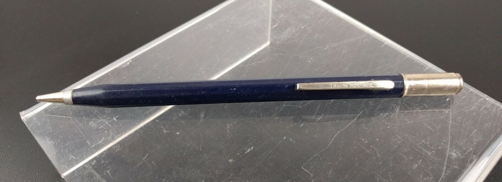 Vintage Black Dixon Rite Rite Mechanical Pencil Writing Drafting Collectible