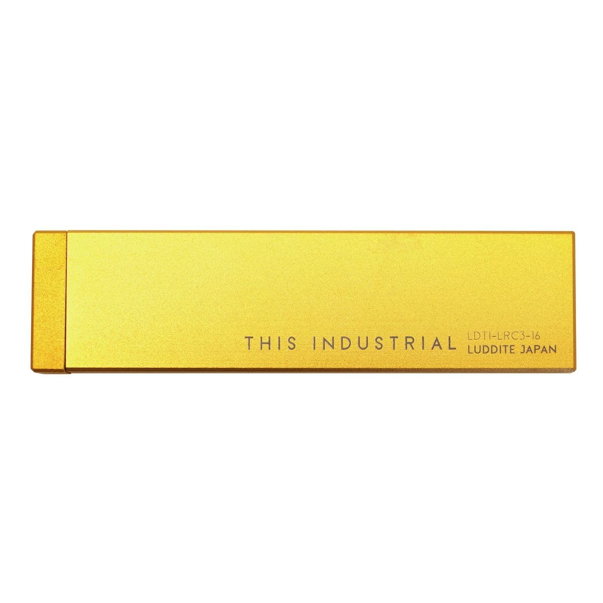Luddite THIS INDUSTRIAL Lead Case 3, Gold Metallic LDTI-LRC3-16
