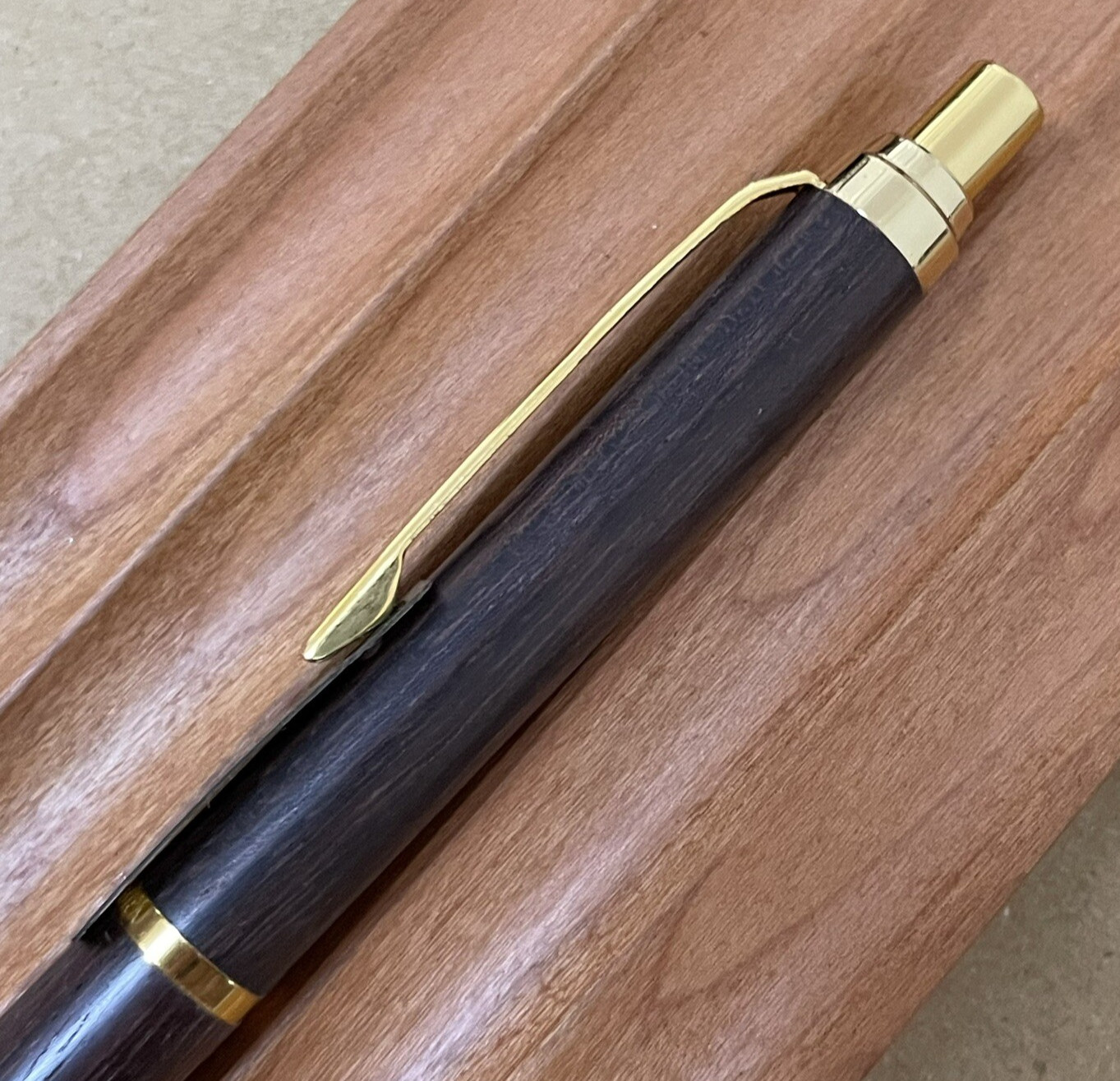 Sakura Mechanical Pencil Slide Sharp 0.5 mm Wood Barrel Made in Japan