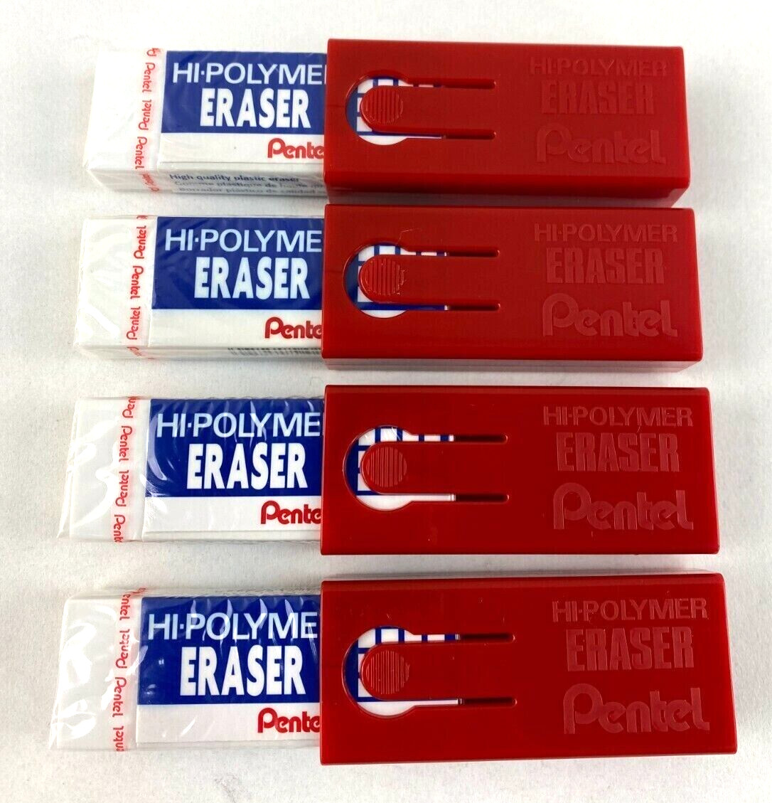 Pentel Sharp Mechanical Pencil 0.5Mm Black Barrel, 4 Erasers Include P205A ZEH10