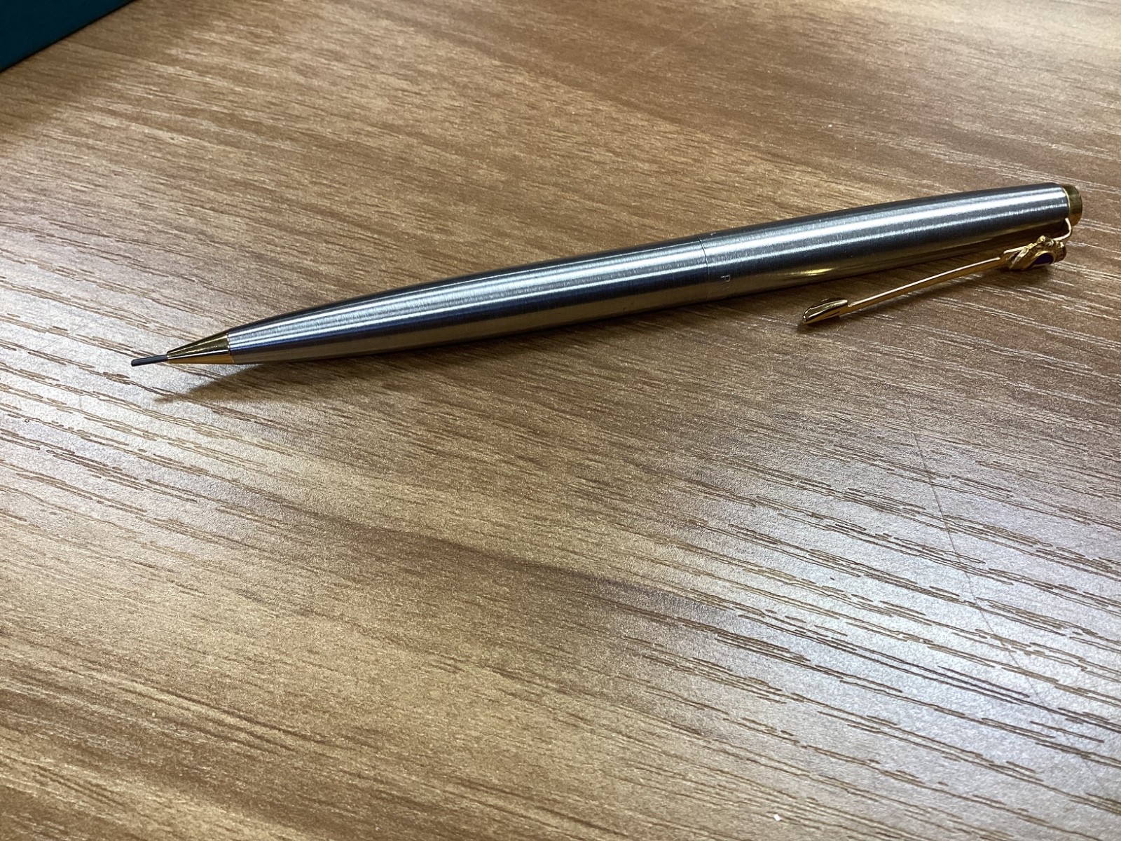 Vintage Parker Classic Flighter Stainless Pencil Set Lions Club Lot 3