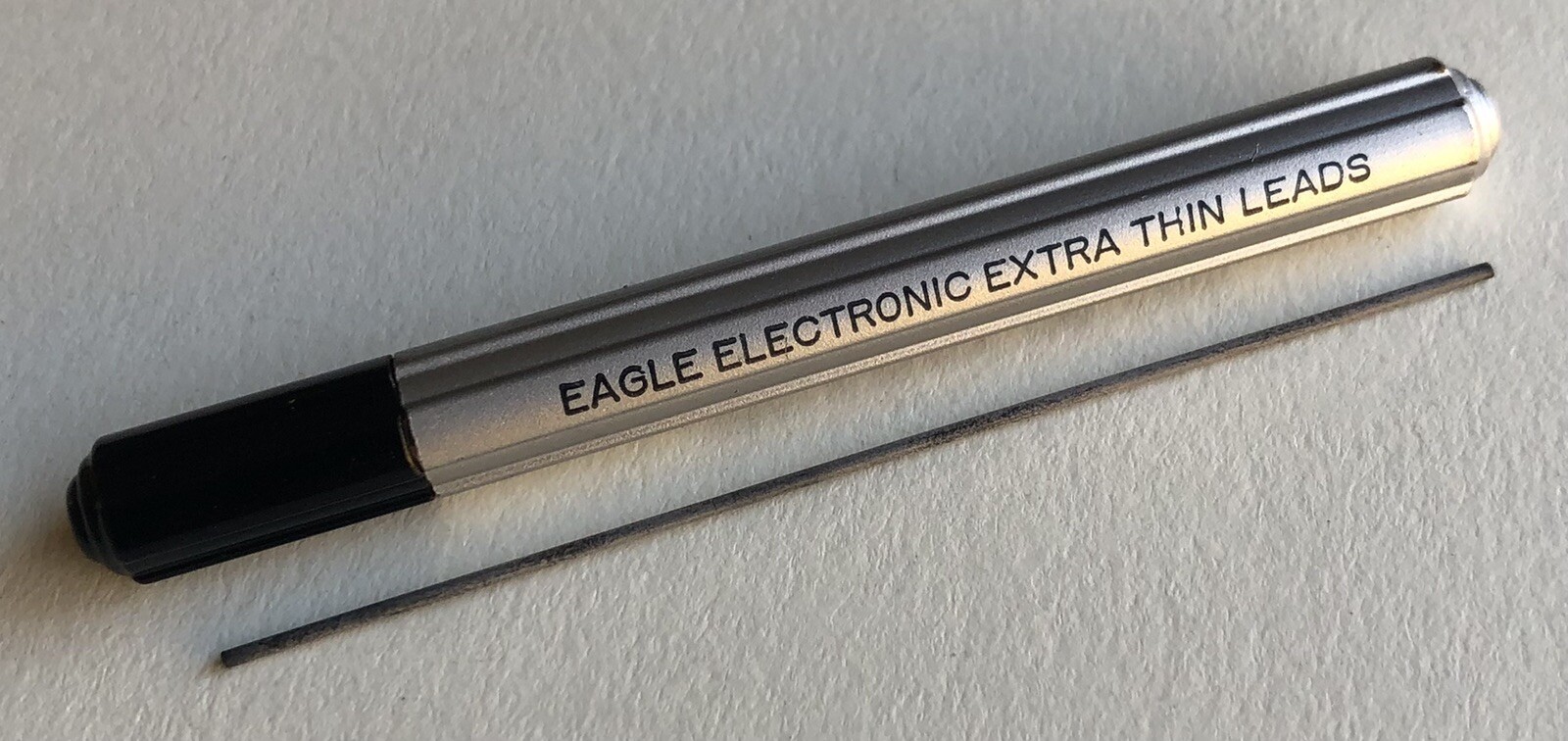 Vintage EAGLE ELECTRONIC B BLACK .9mm Mechanical Pencil Leads NOS Pack Of 12 USA