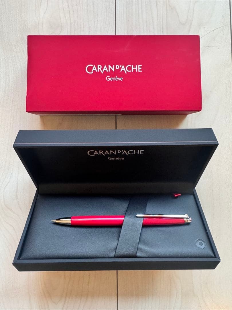 CARANDACHE Ecridor Mechanical Pencil Brass Red