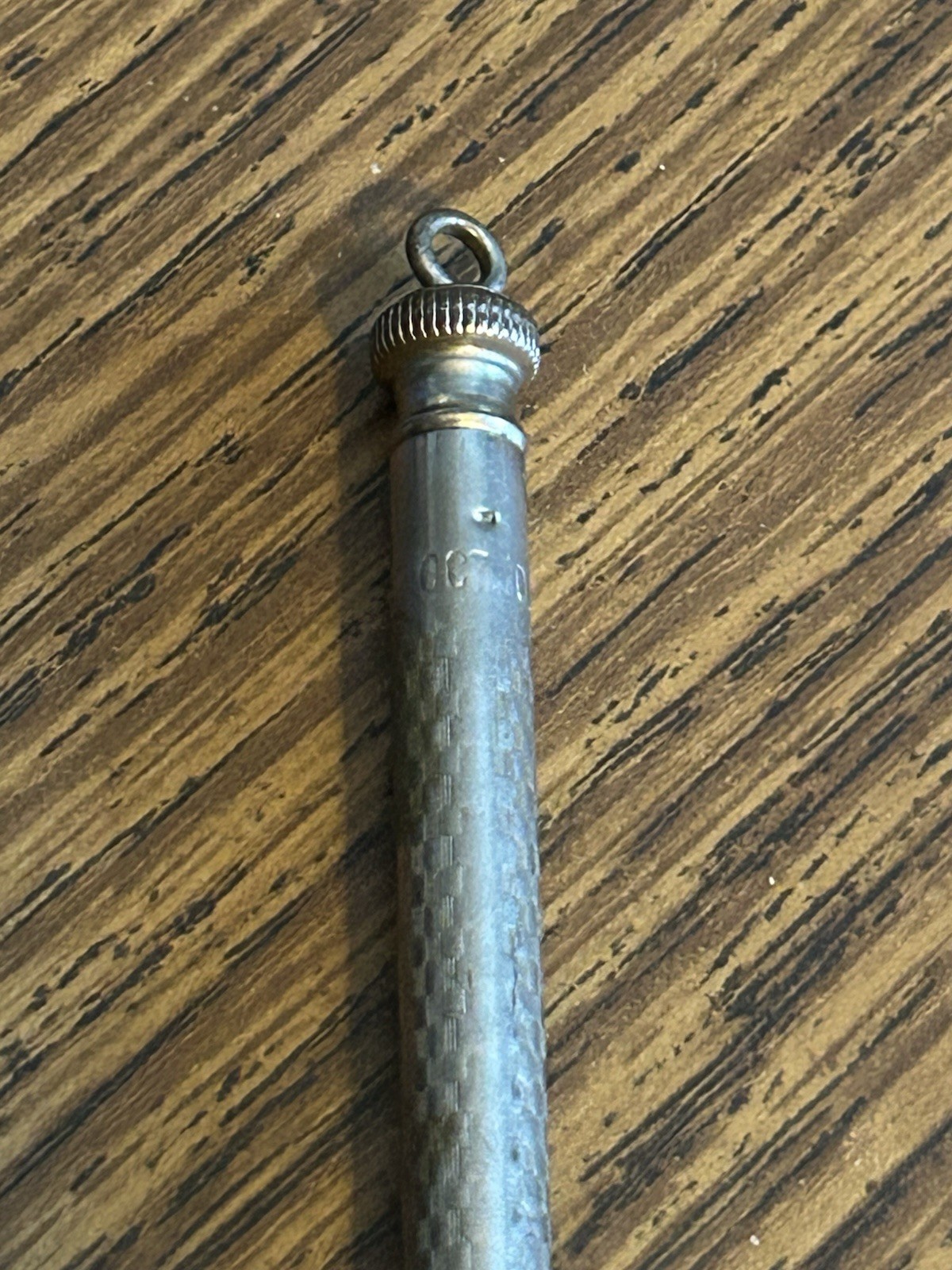 Antique Silver Tone 3.5” Mechanical Pencil- Pat. Oct 10, 1922