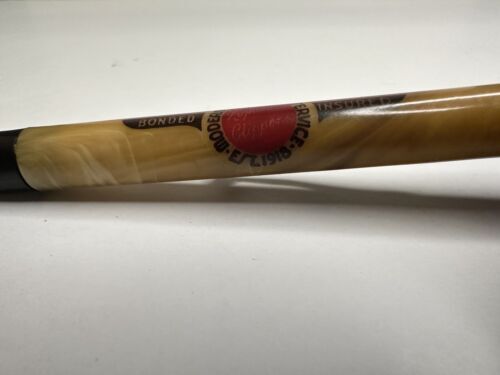 Antique Art Deco bakelite butterscotch multi color mechanical Advertising Pencil