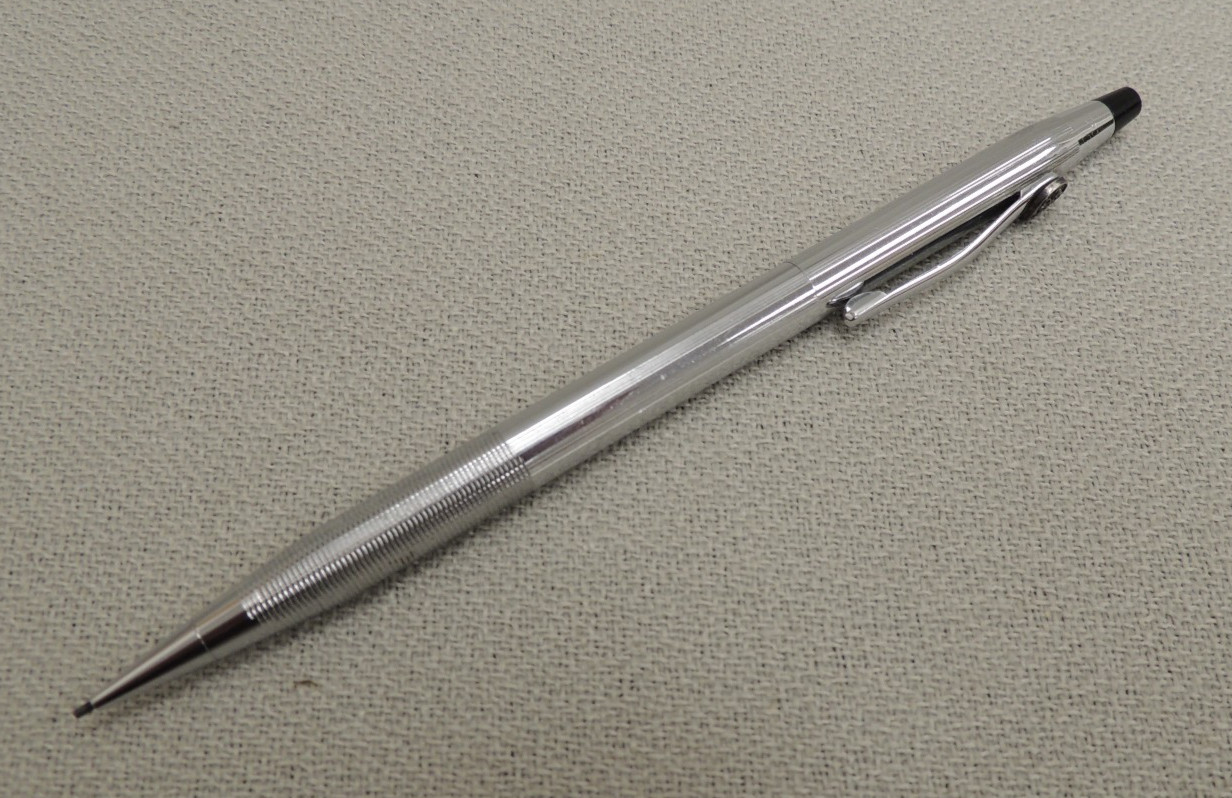 CROSS Century Chrome Knurled Barrel Mechanical Pencil w/Logo – GE General Electr