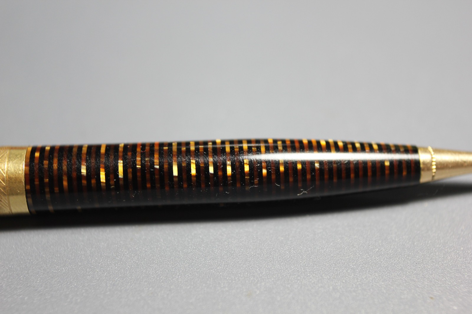 Rare Parker Imperial Vacumatic Pencil Gold Filled *Made in Canada, Golden Pearl