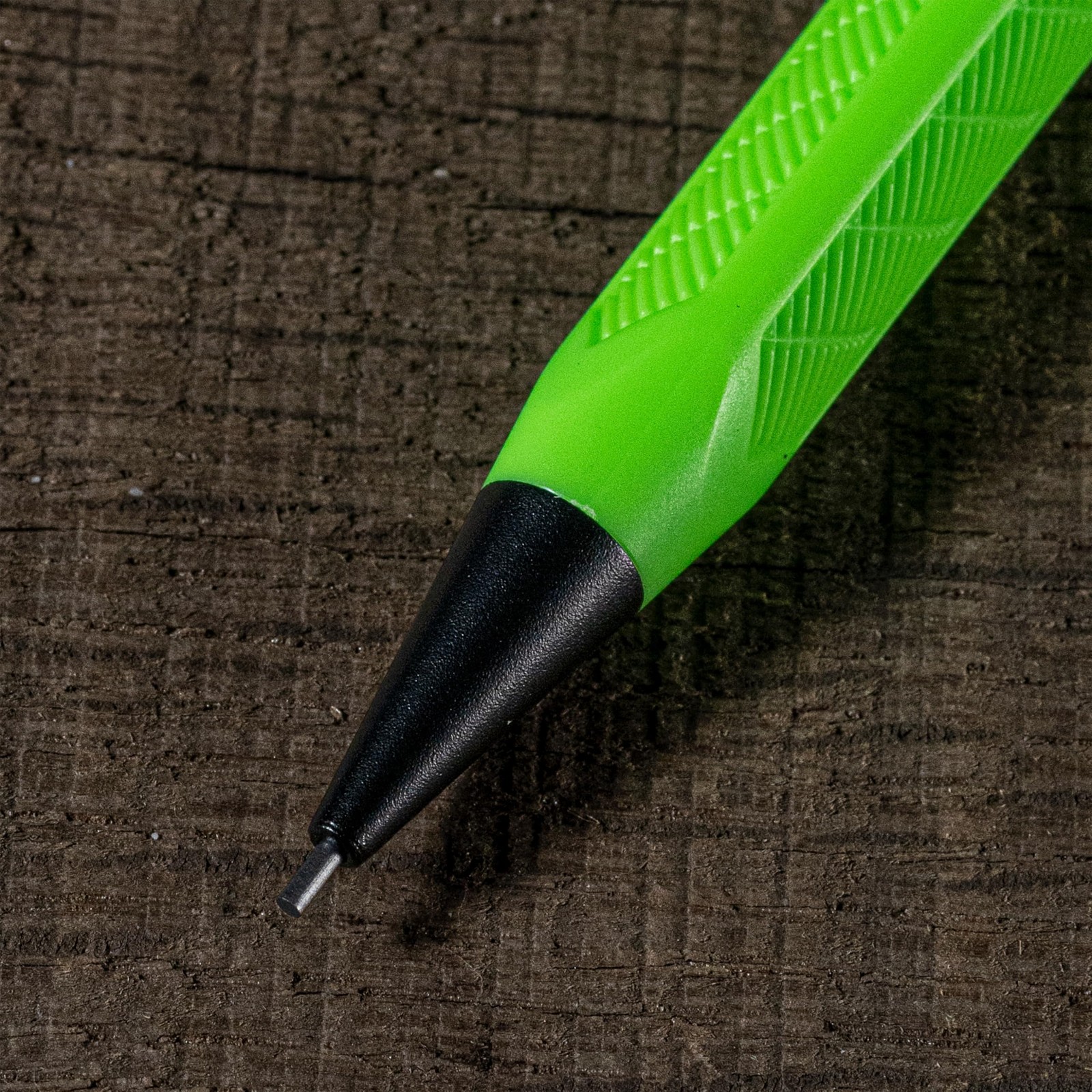 Hi Viz Green Mechanical Pencil Durable 1.3mm Lead Perfect for Tough Environments