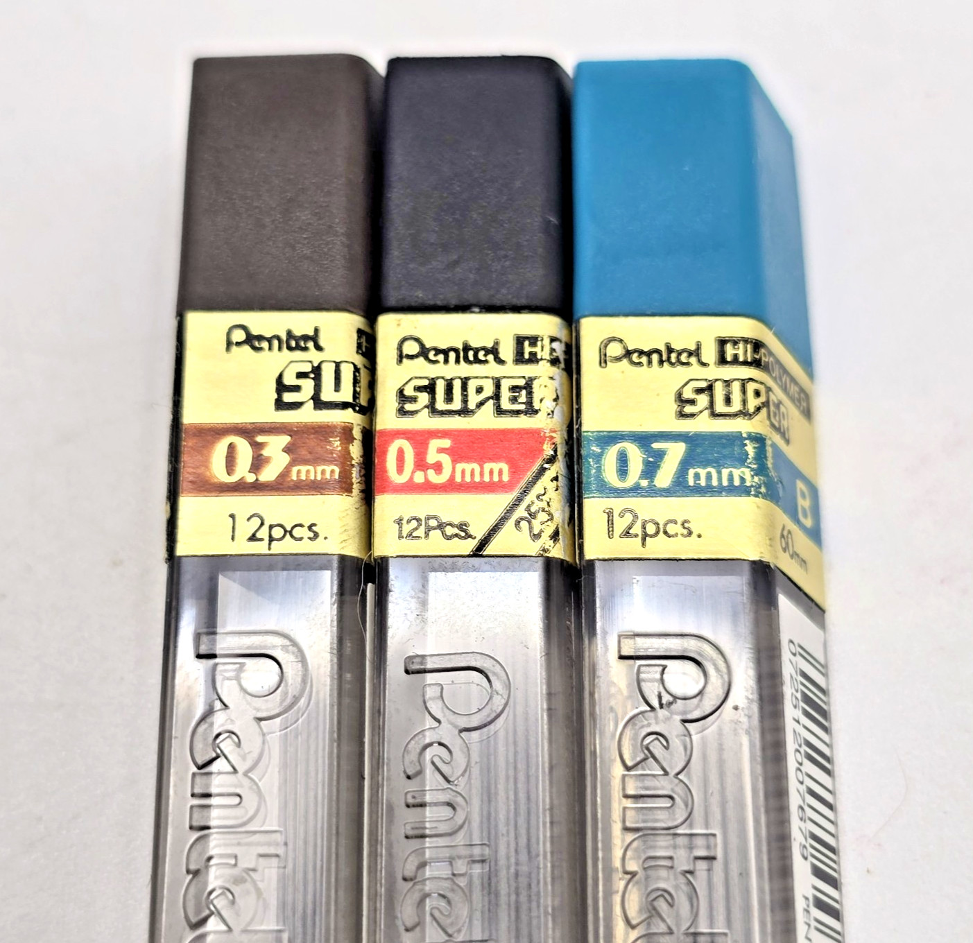 Vtg Alvin Draft Matic Mechanical Pencil Set XA03, XA05, XA07 w Case, Lead, Japan