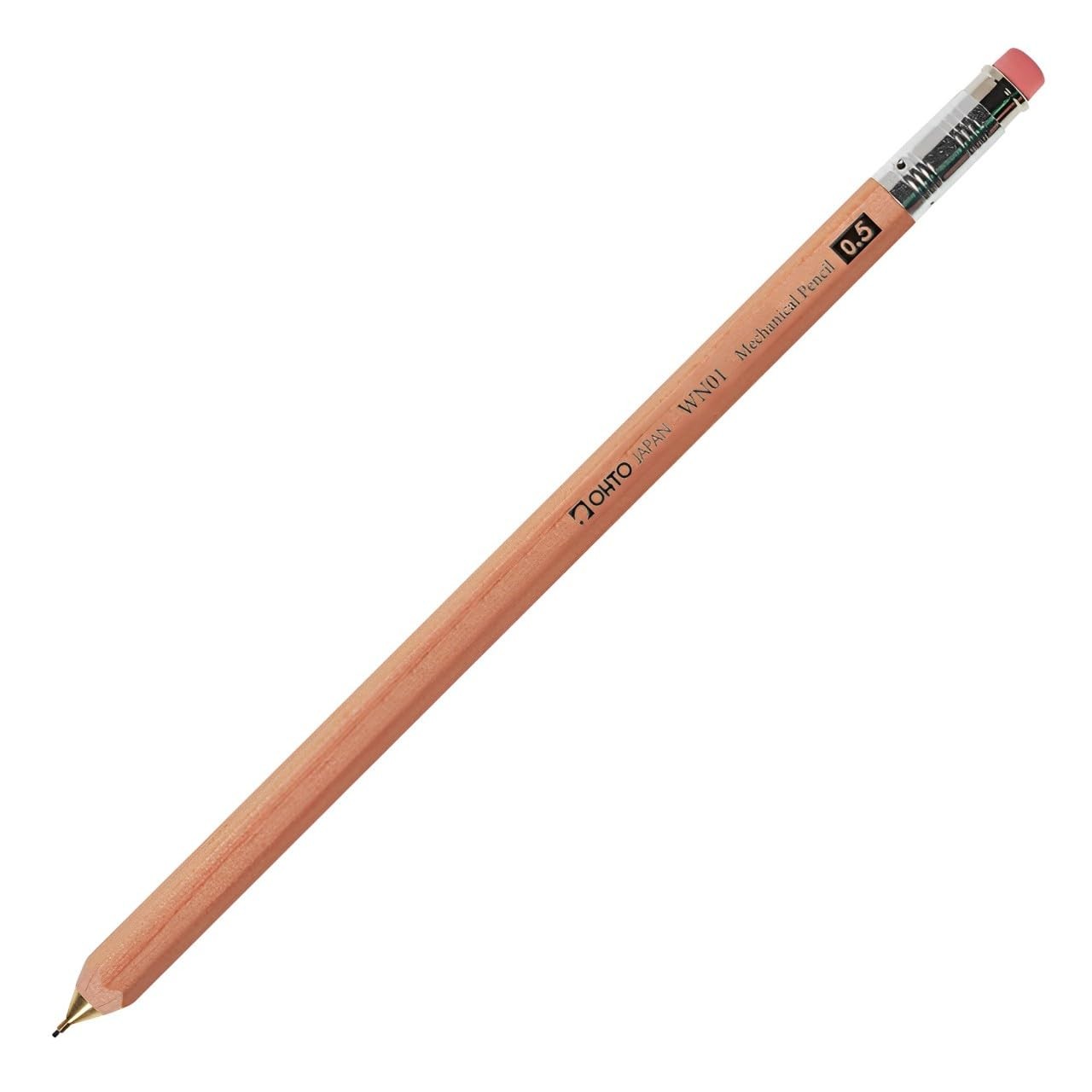 Mechanical pencil with wooden shaft WN01 WN01-SP5-NT