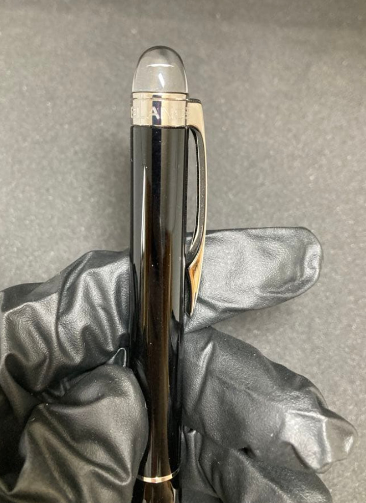 Montblanc Star Walker Platinum Resin Mechanical Pencil Black Starwalker w/Box
