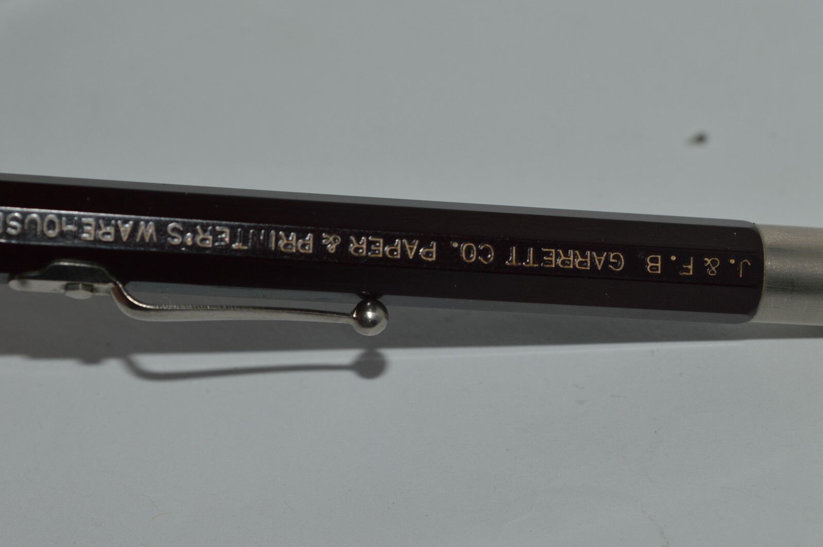 AUTOPOINT 1920’S Mechanical Pencil J & F B Garret Promo Works Excellent Conditio