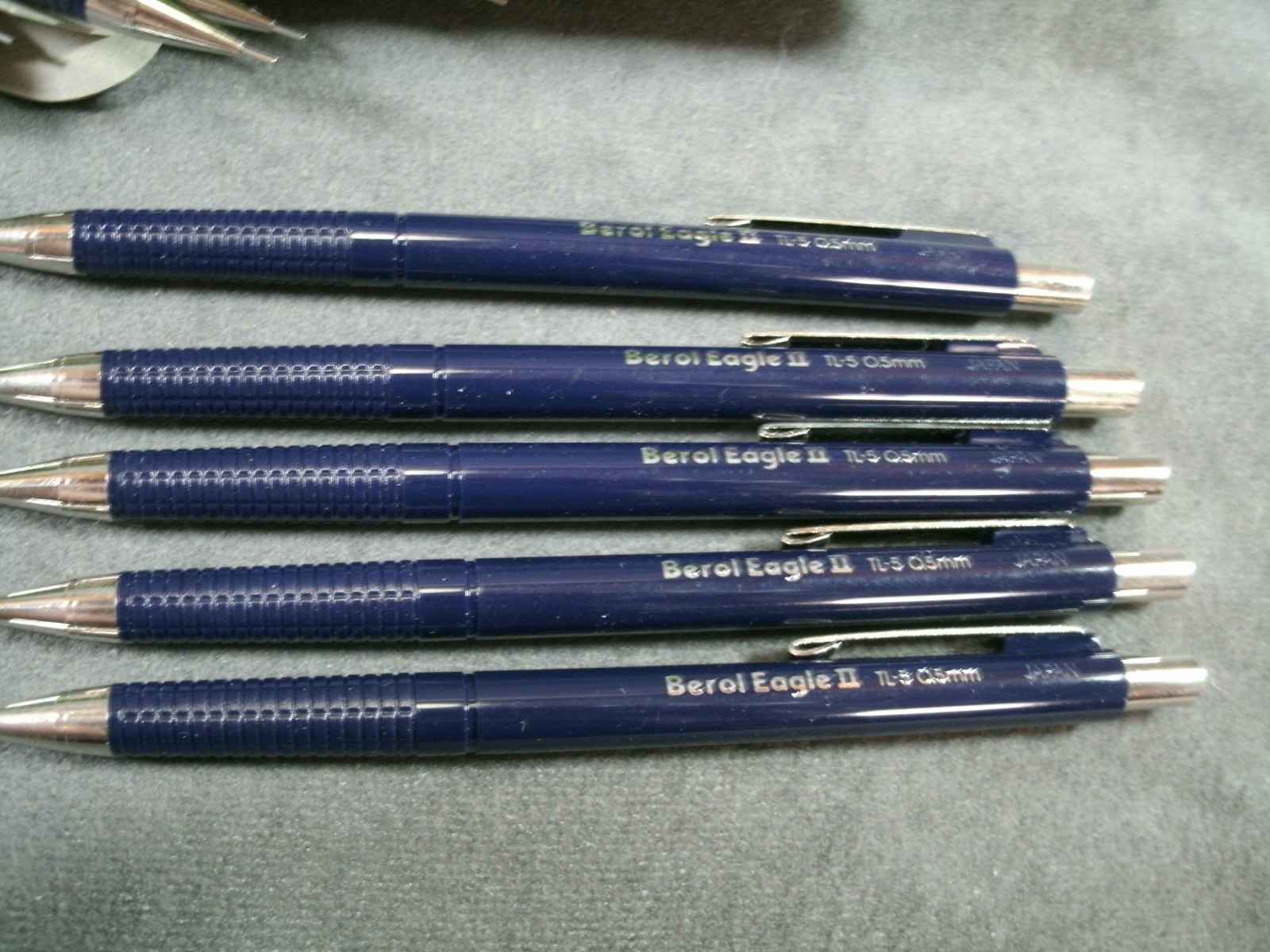 17 Vintage Berol Eagle II TL-5 0.5 mm Mechanical Pencils In Boxes NEW OLD STOCK