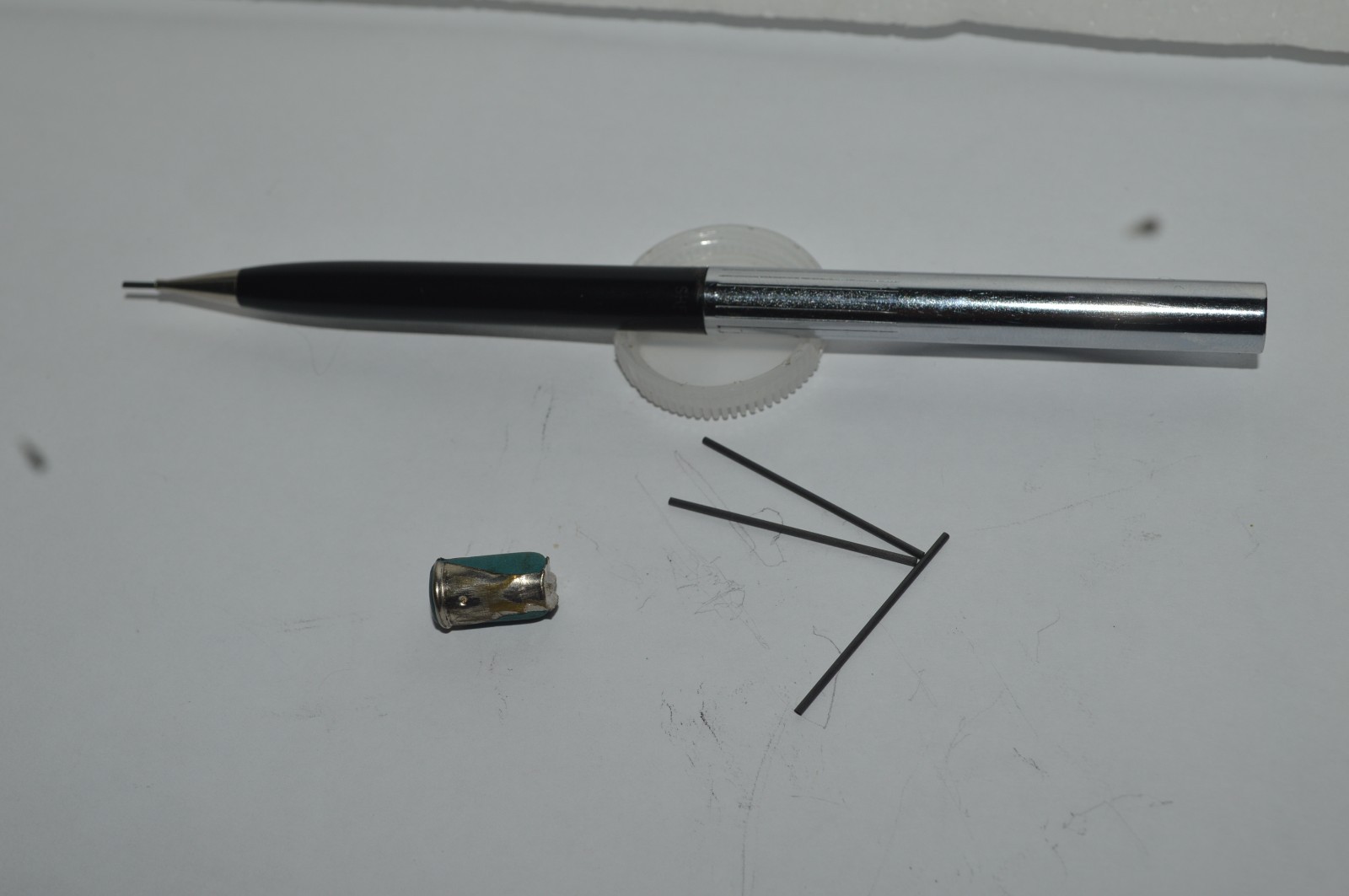 Sheaffer STYLIST Mechanical Pencil 0.9mm Black Barrel Made In USA Circa 1960’s