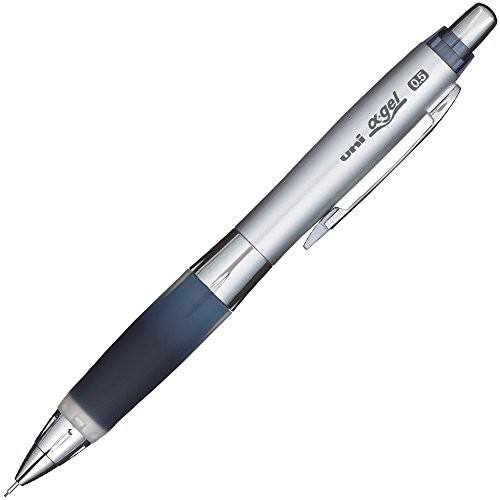 Uni Alpha-Gel Shaker Mechanical Pencil -/Soft Grip 1 Count (Pack of 1) Black
