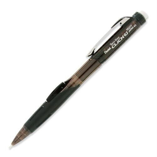 NEW Pentel Twist-Erase CLICK 0.7mm Mechanical Pencil + Lead Eraser Refills SIDE