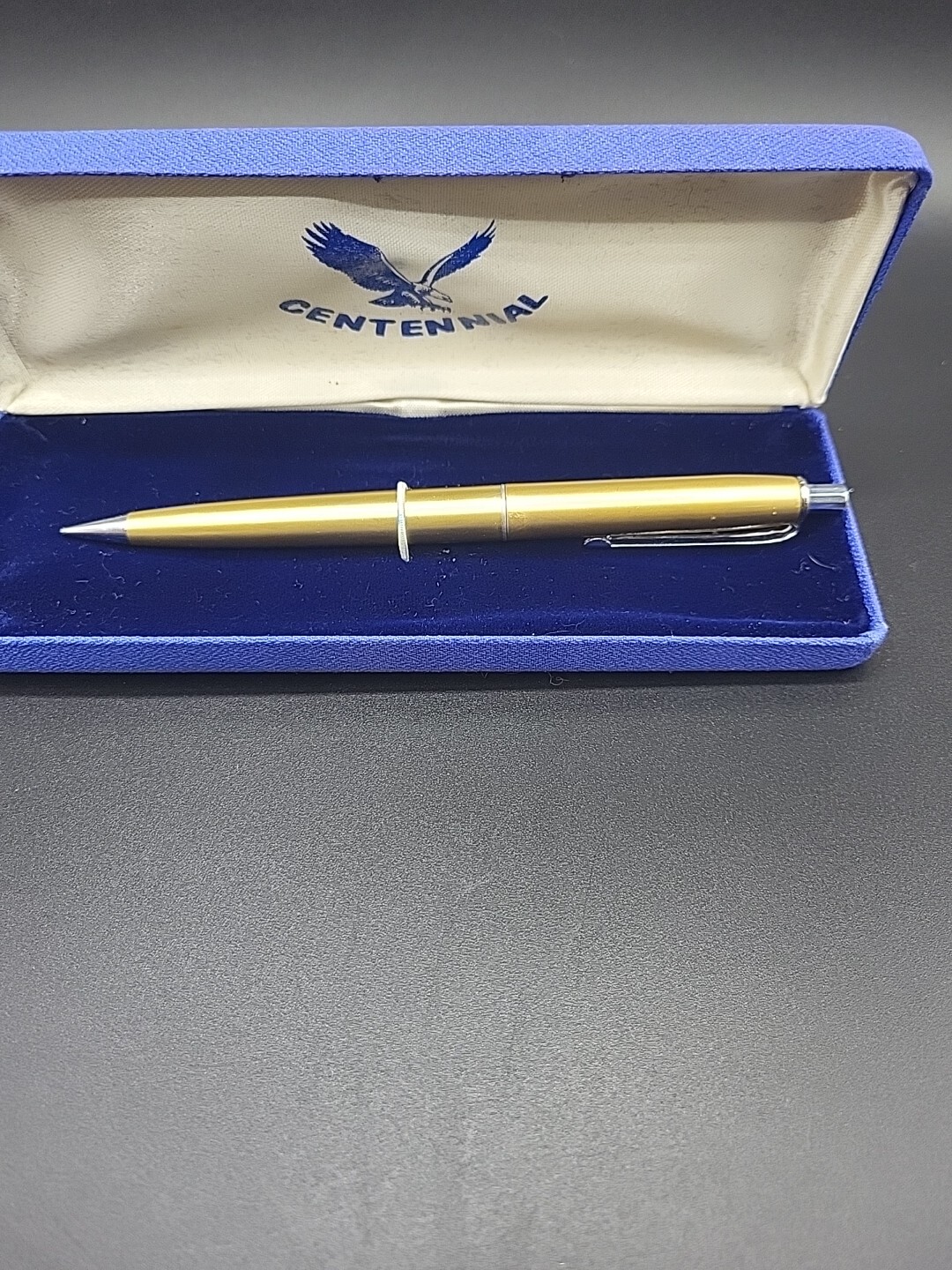 Vintage Wearever,Mechanical Pencil Gold Tone In Centennial Box