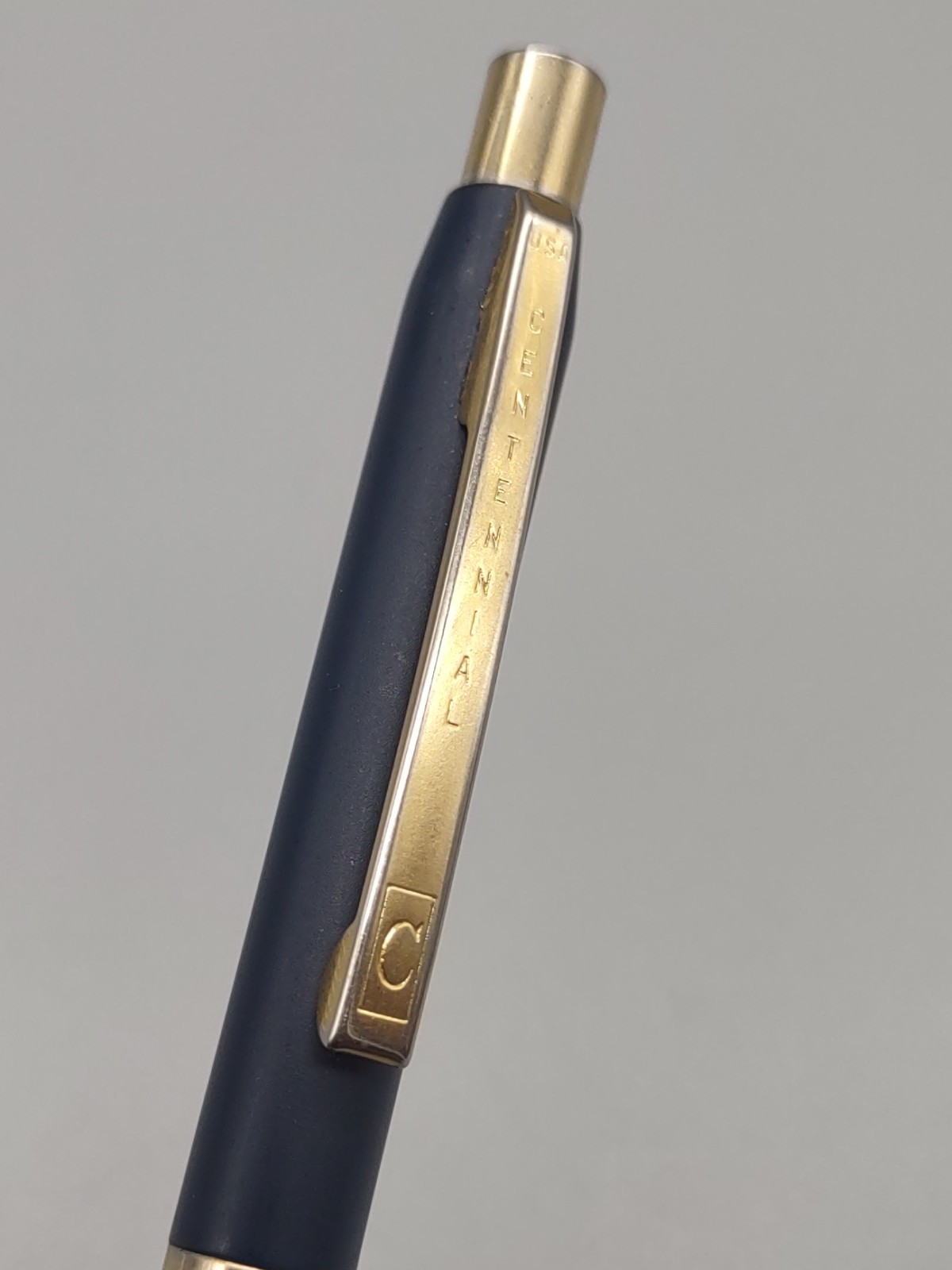 Centennial Mechanical Pencil. USA. Blue/Gold Trim.