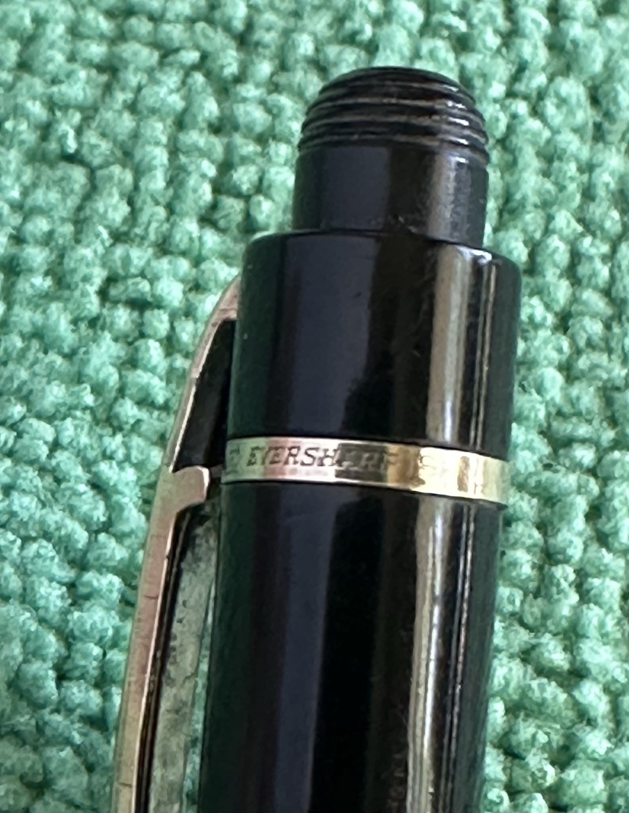 VTG Eversharp SKYLINE 4.5″ (Short) Mechanical Click Pencil 1.1mm Black USA c1960