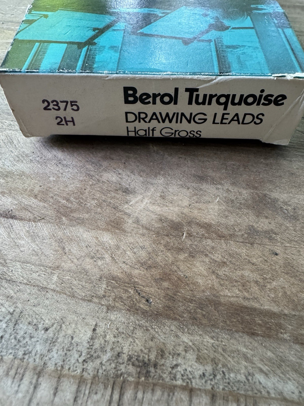 Berol Eagle Turquoise Drawing Leads – 2375 2H 4H 6 DOZ