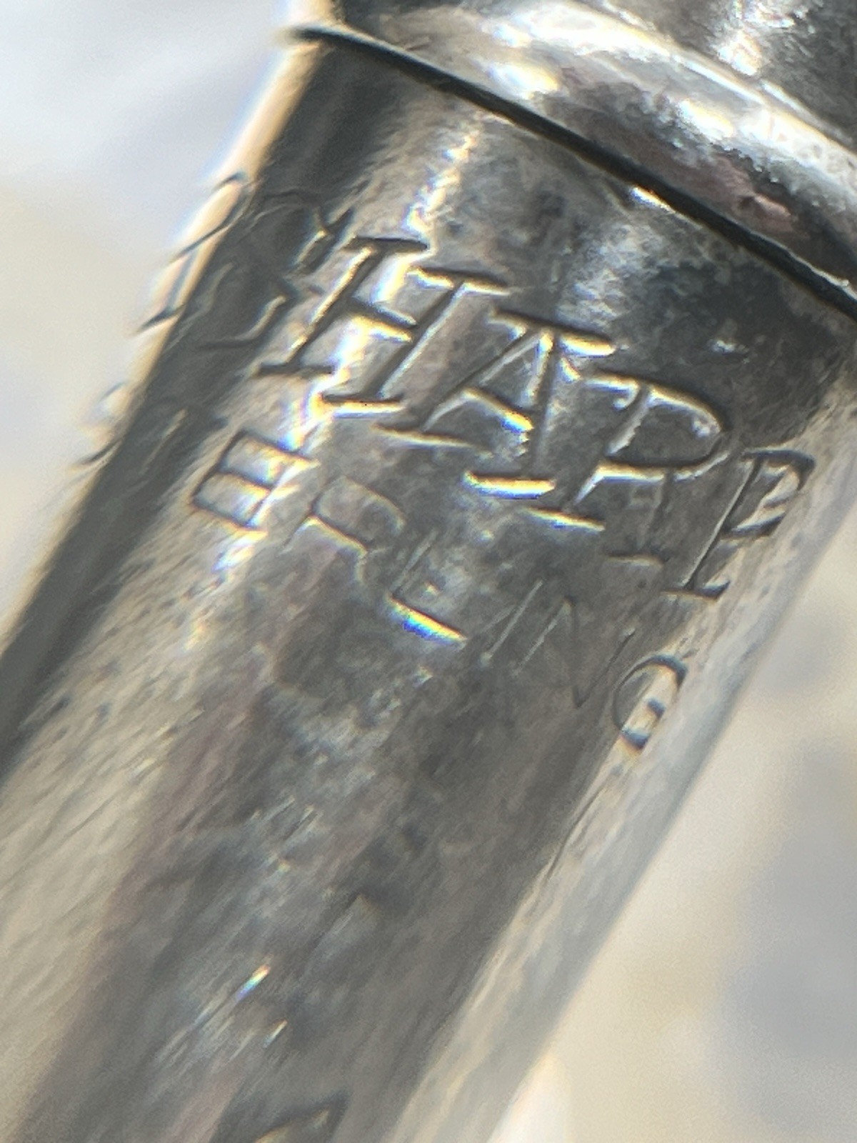 Antique Vintage Wahl Eversharp 925 Sterling Silver Mechanical Pencil Ornate A49