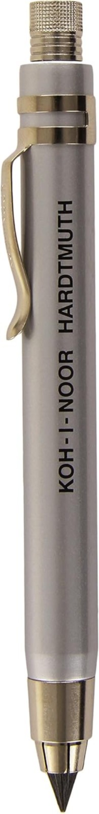 5359 5.6mm Diameter Mechanical Clutch Lead Holder Pencil – Silver