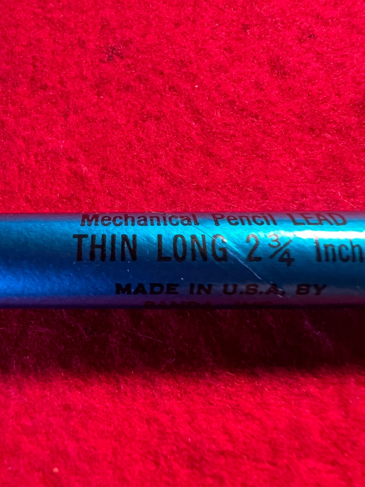 VTG PANDA Diamond Extruded HB Med .036” Mechanical Pencil Lead NOS 3 ea 12pk USA