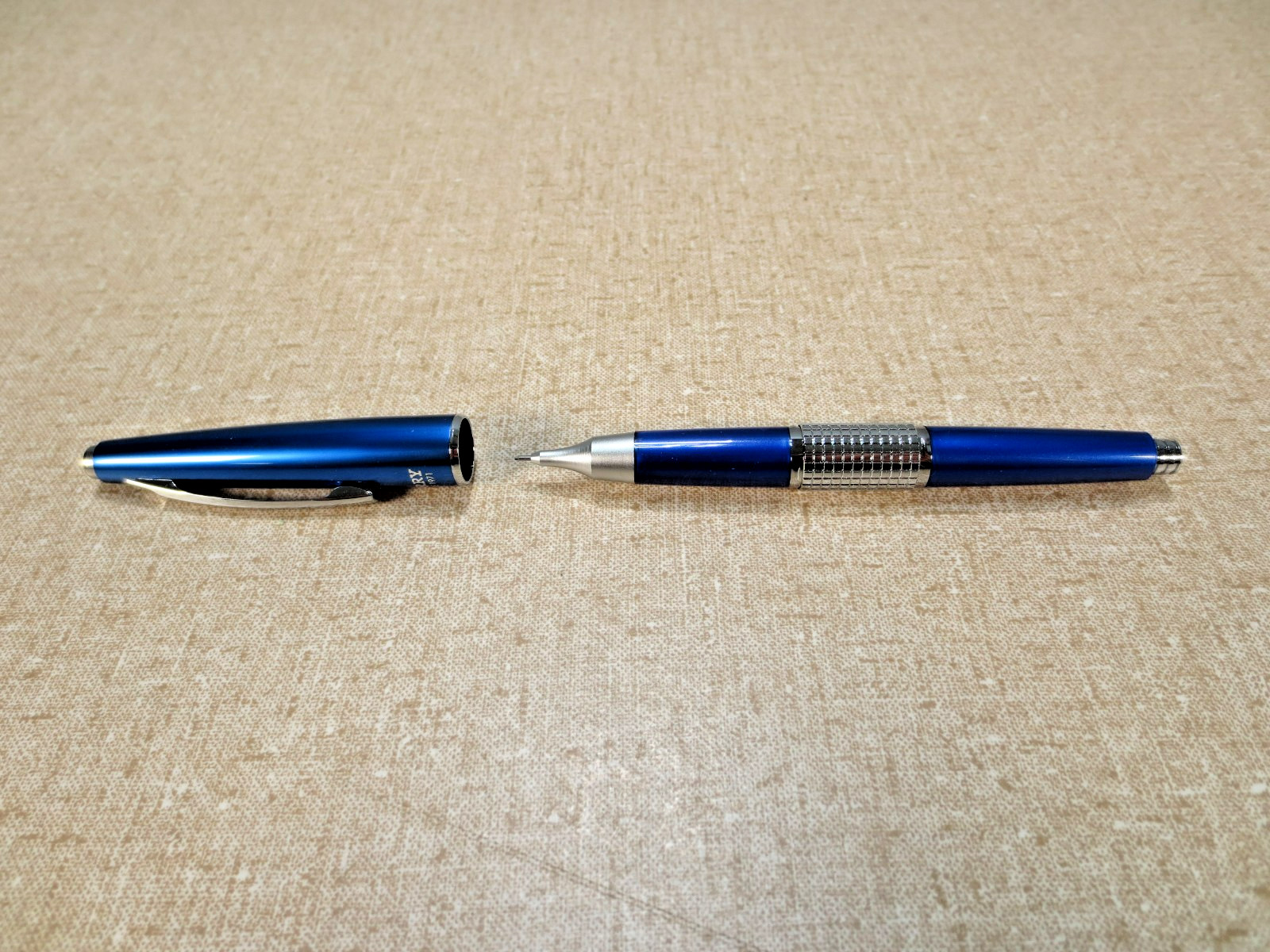 Pentel SHARP KERRY 0.5 Mechanical Pencil, Blue, P1035C Plastic Case