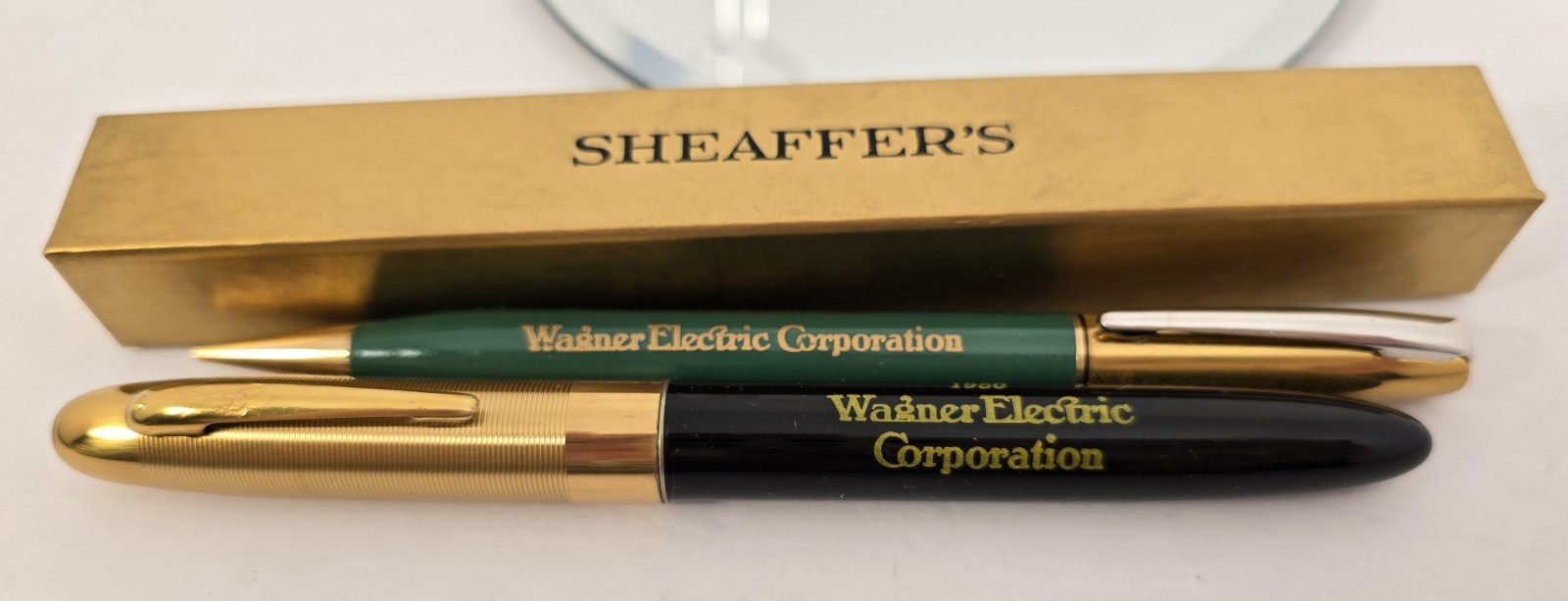 Vintage Employee Award Scheaffer’s Mech. Pen/Pencil Set, Wagner Electric Corp