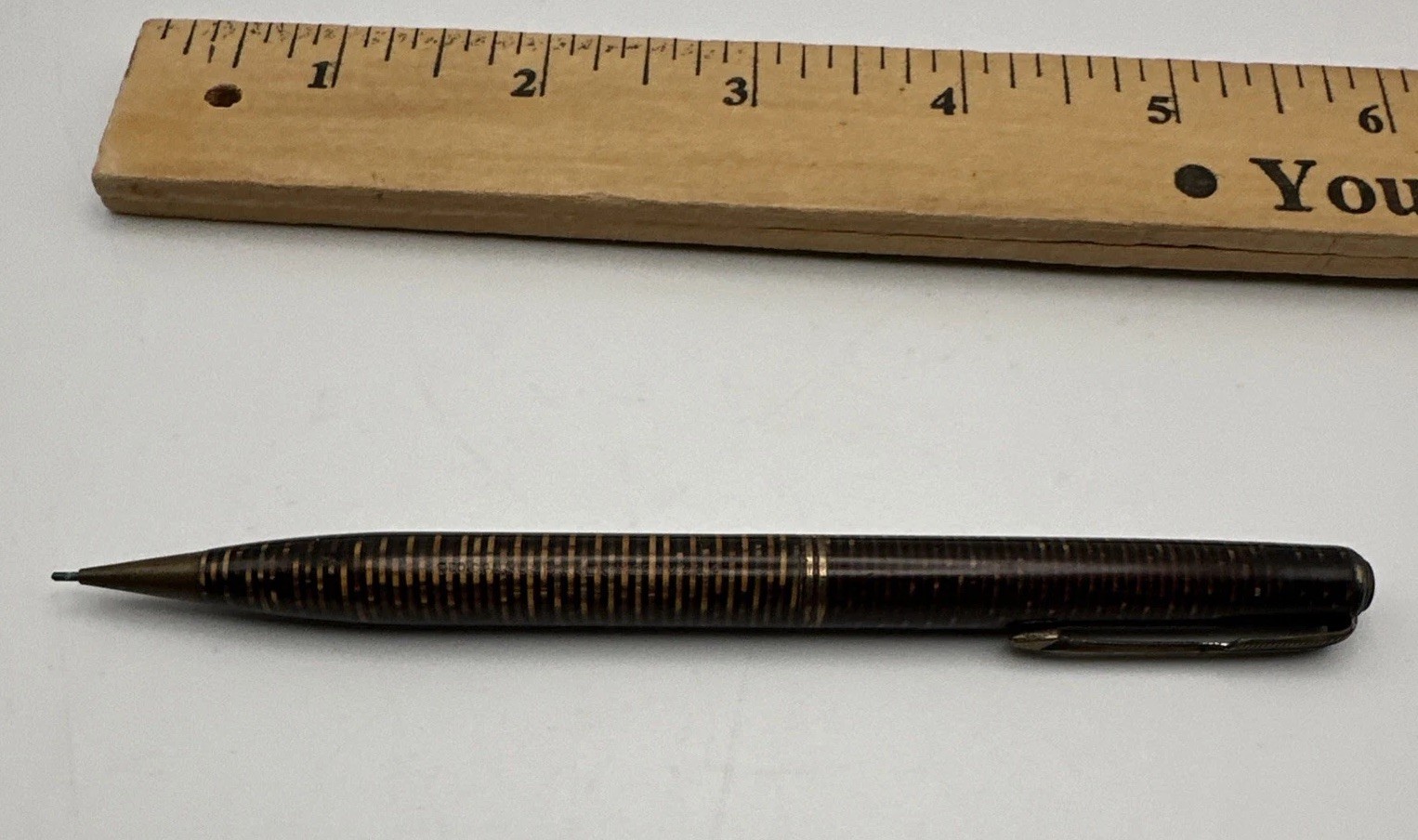 Antique Parker Mechanical Depression Era Pencil, c1930s, w/ Pocket Clip 20