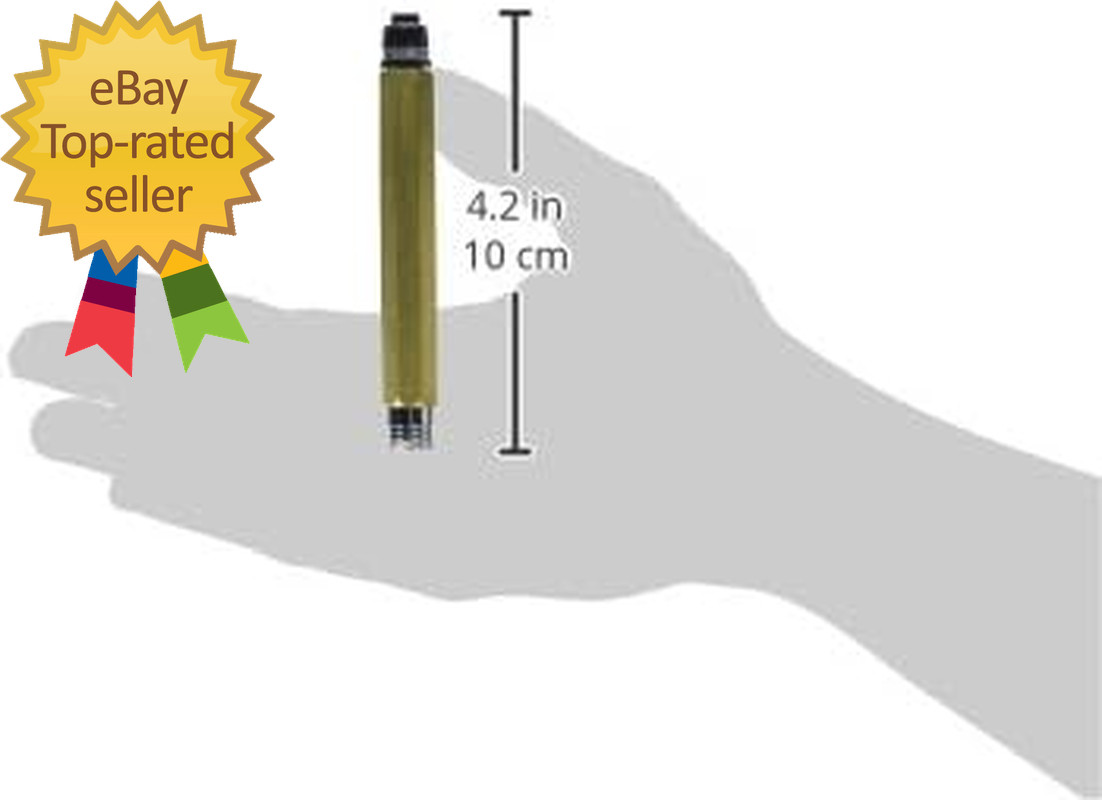 SKETCH up Clutch Pencil 5.6 Mm 5B Brass with Lead Refill I Pencil 10.5 Cm