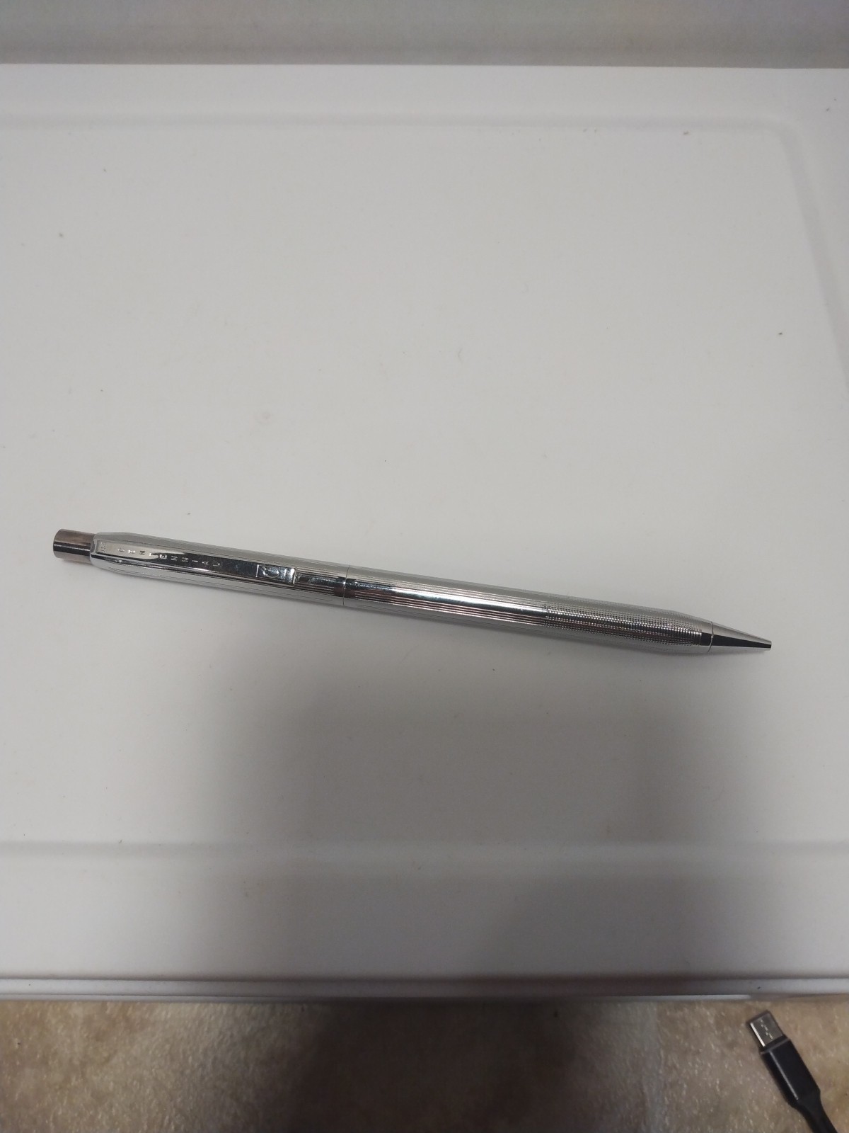 Centennial Mechanical Pencil And Case Silver Tone Working Condition