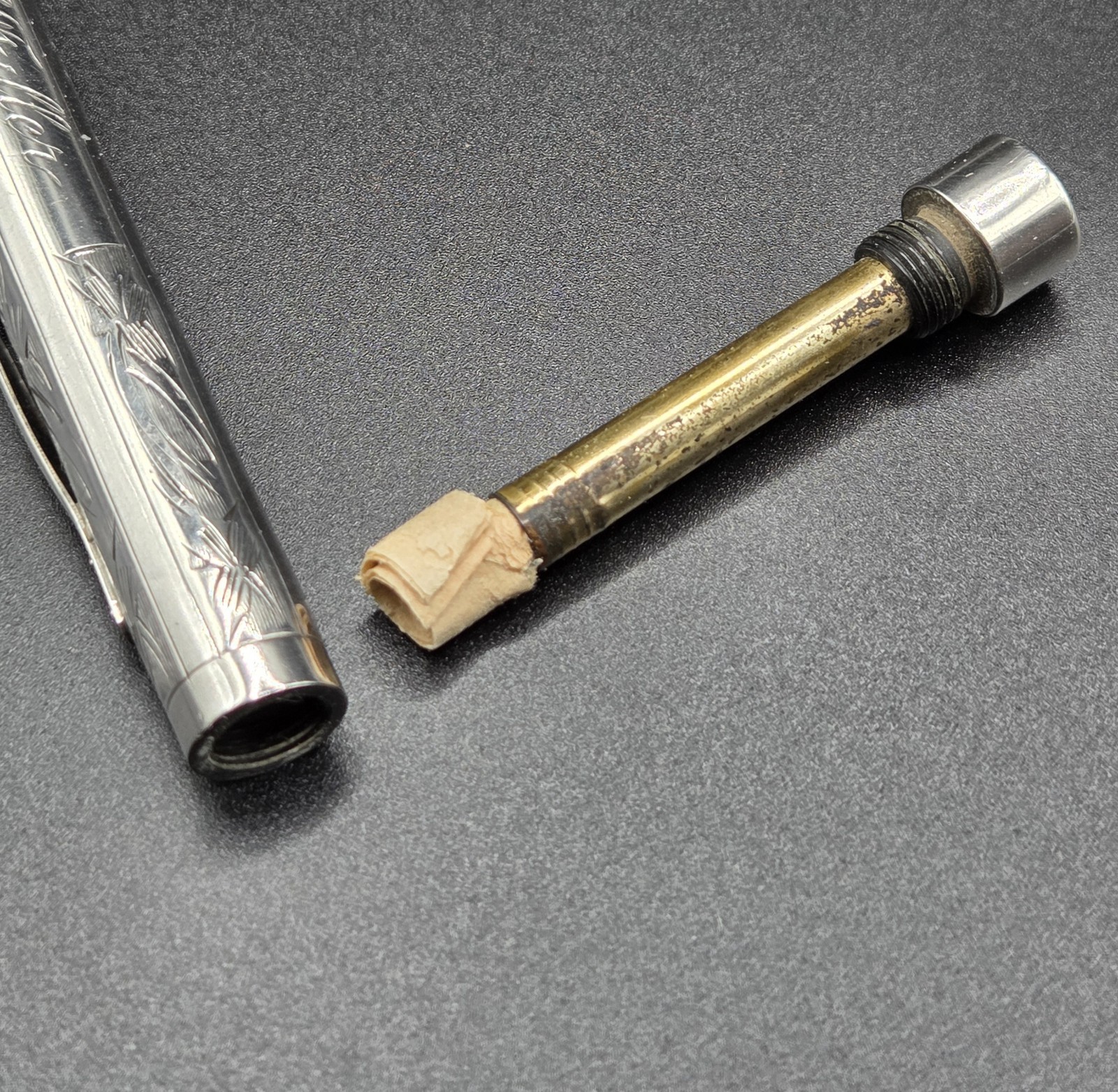 Antique Waterman’s Ideal Sterling Mechanical Pencil 5.5 Inches -Estate
