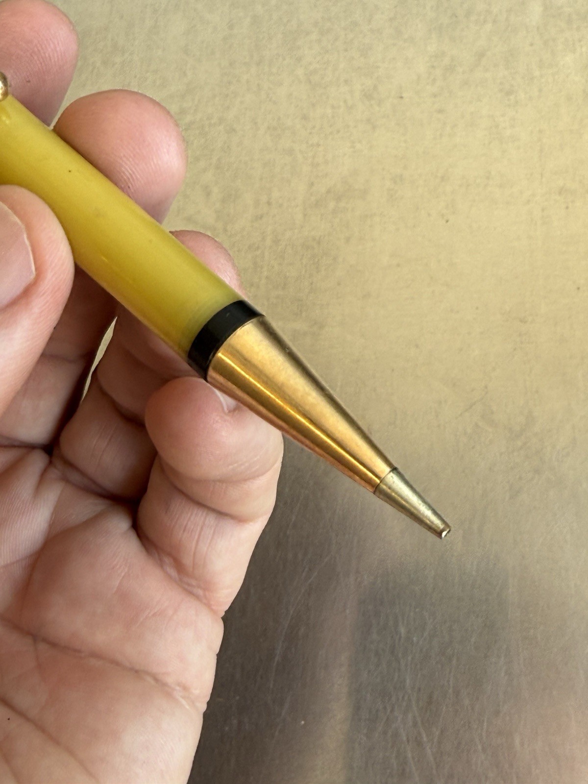 Gold Bond Stonite Yellow 1.1mm Pencil – 1930’s