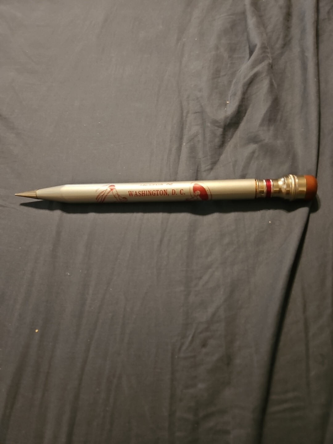 Large Washington D. C. 10.5” Eagle Automatic Souvenir Pencil 75 – 4 Collectible
